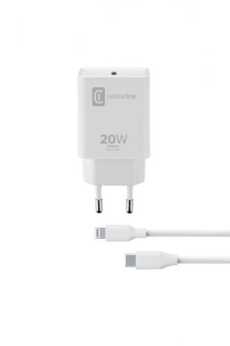 CELLULARLINE Usb-C Charger Kit Apple C2L 20W White