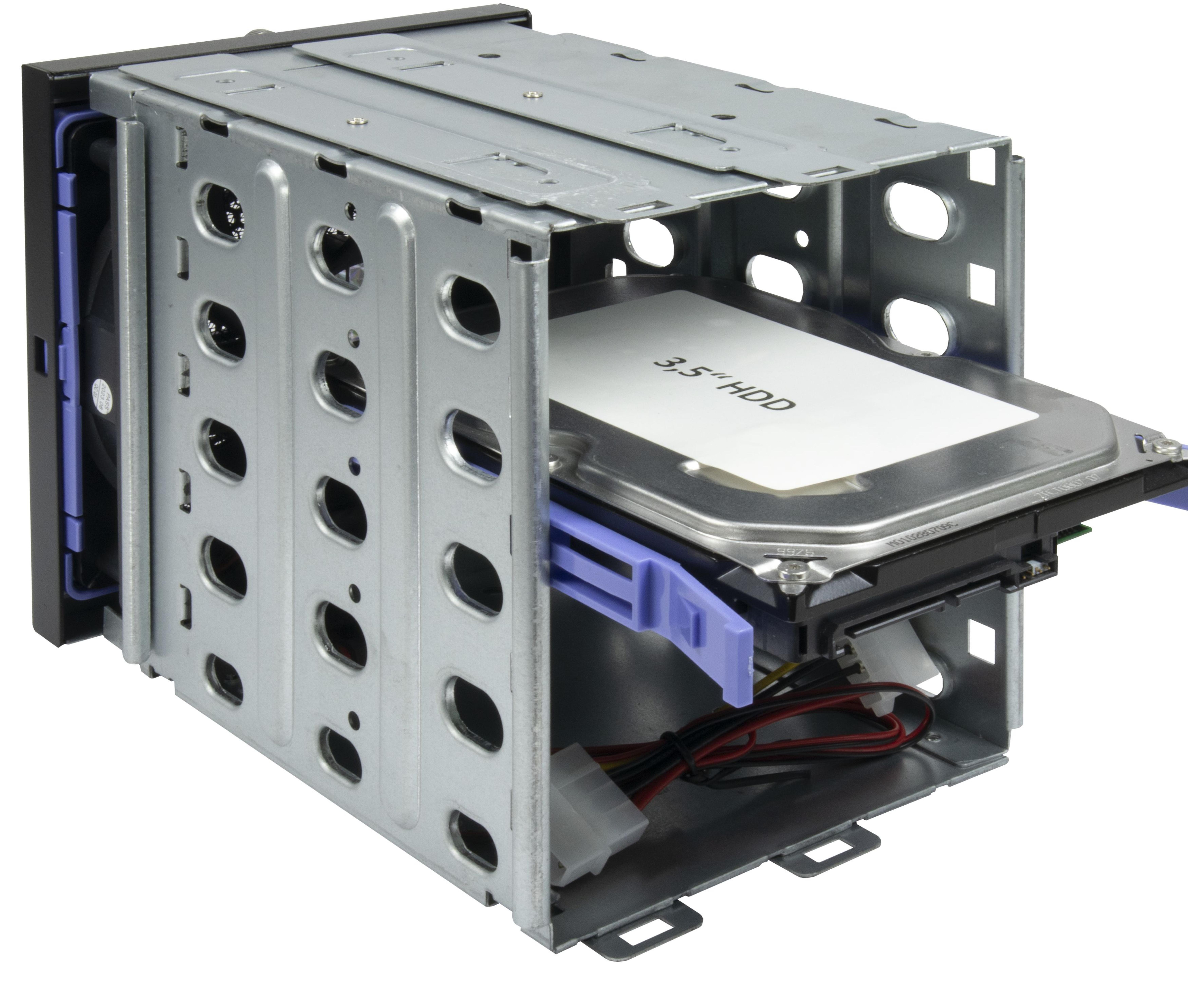 Inter-Tech 48.3cm IPC 3U-30765 3HE SERVER