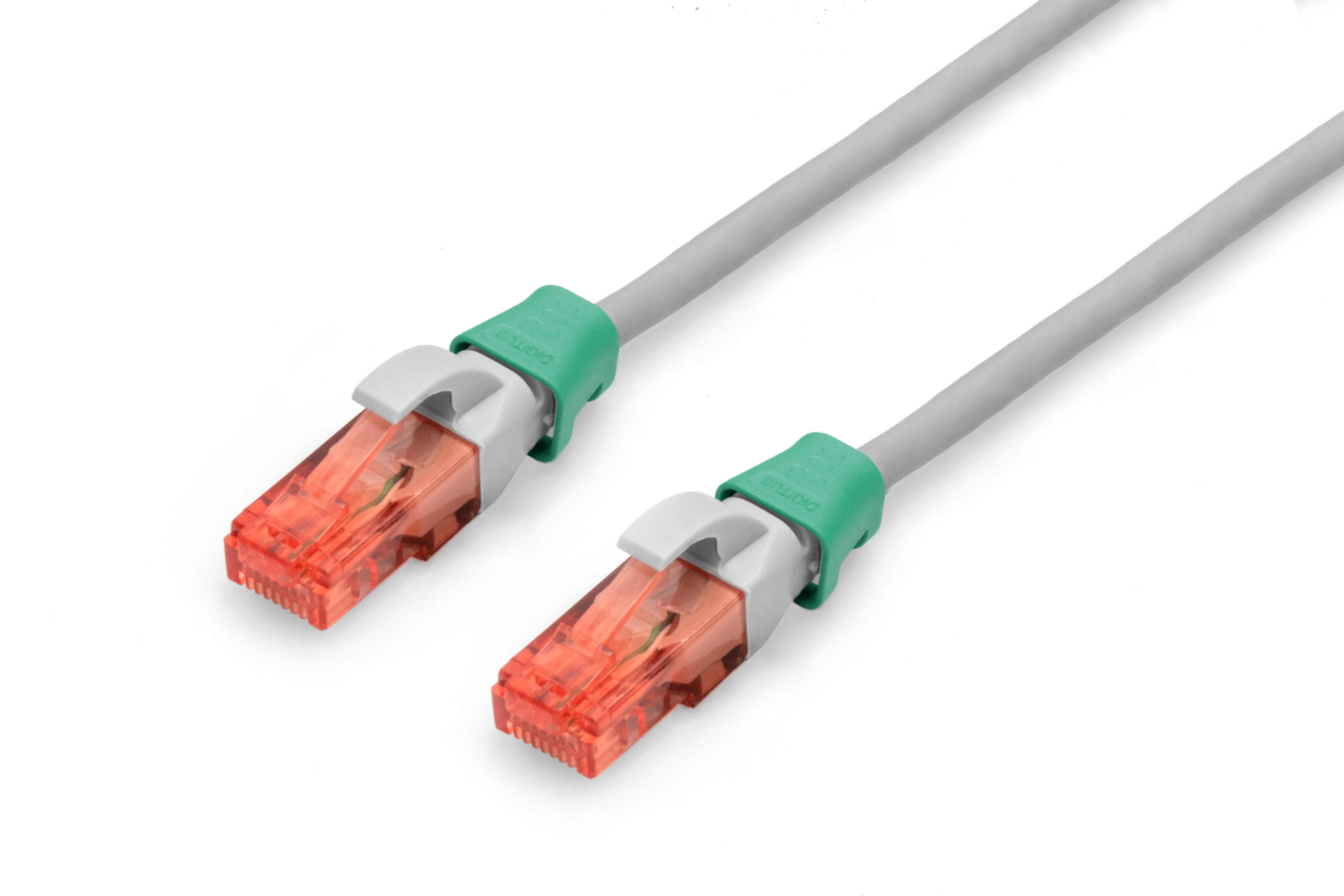 DIGITUS Farbclips fuer Patchkabel RJ45 100 Stueck gruen