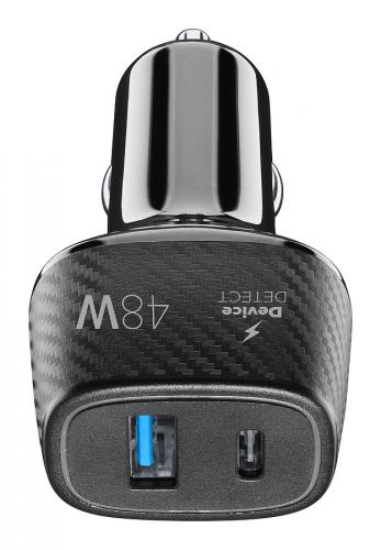 CELLULARLINE Car Charger Qc 18W + Pd 30W Black