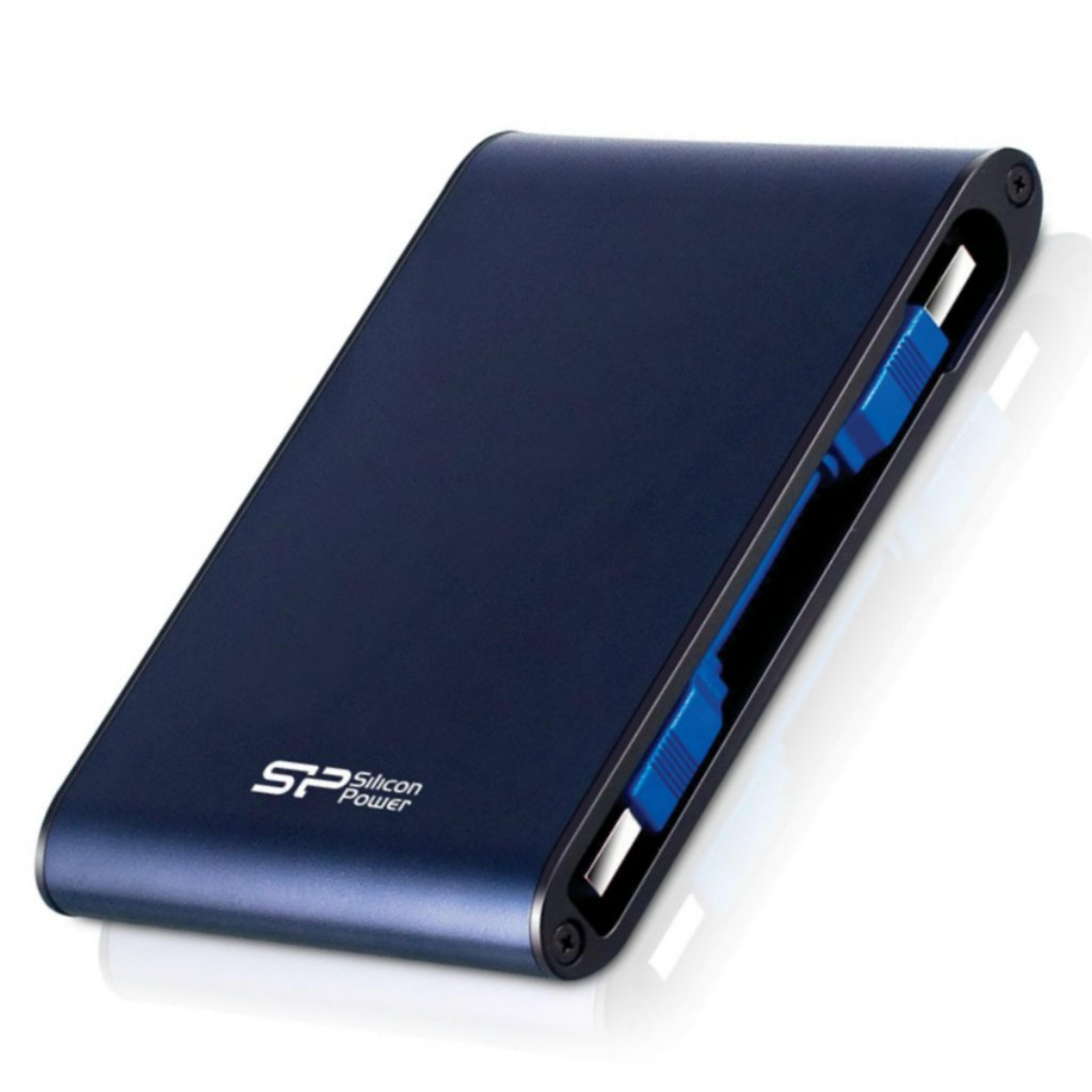 Silicon Power Festplatte 6.3cm 2TB USB3.0 A80Anti-shock/blue extern re
