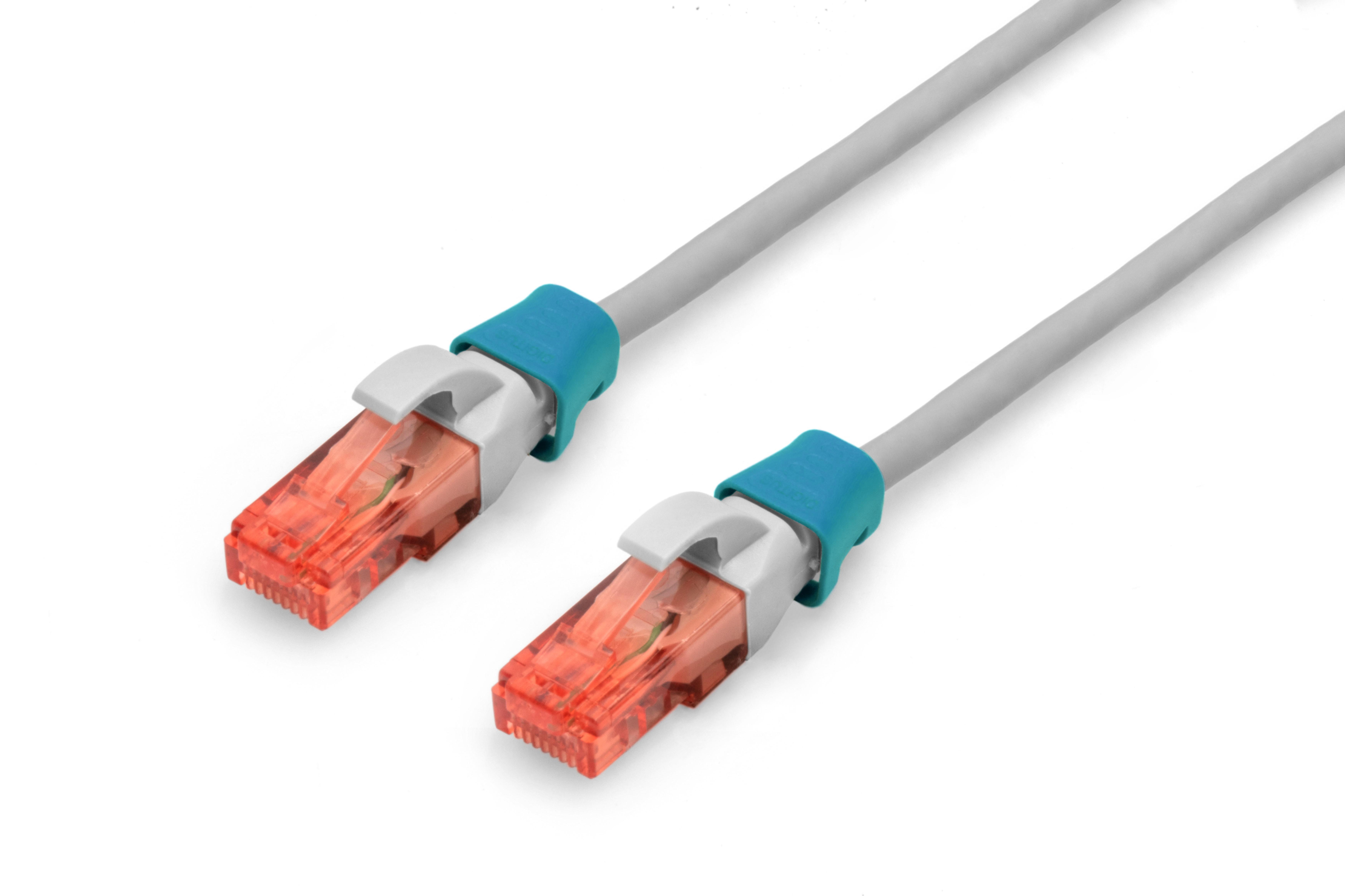 DIGITUS Farbclips fuer Patchkabel RJ45 100 Stueck blau