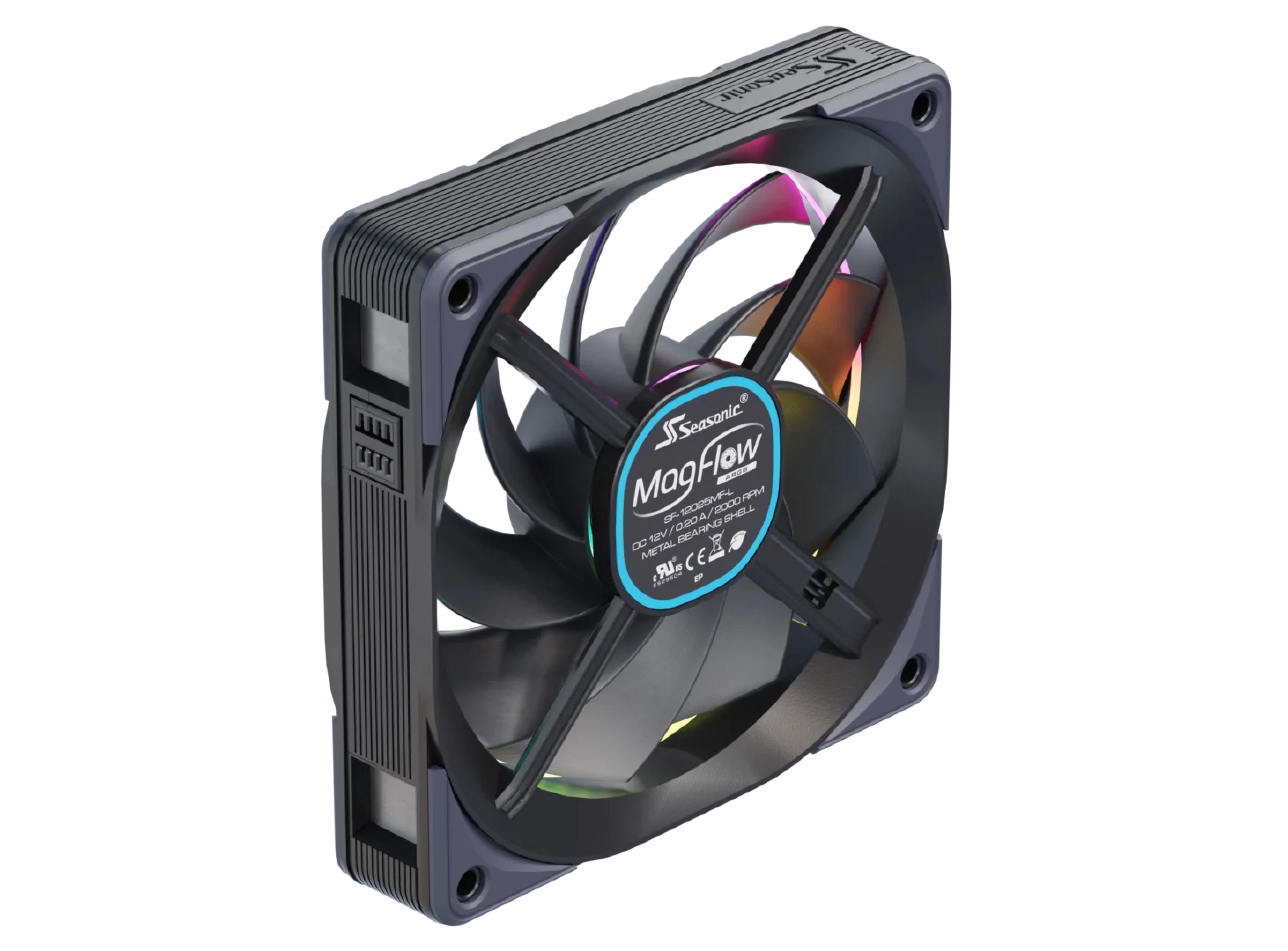 Seasonic Luefter MagFlow 1225PWM ARGB 120*120*120 1-Fan Kit