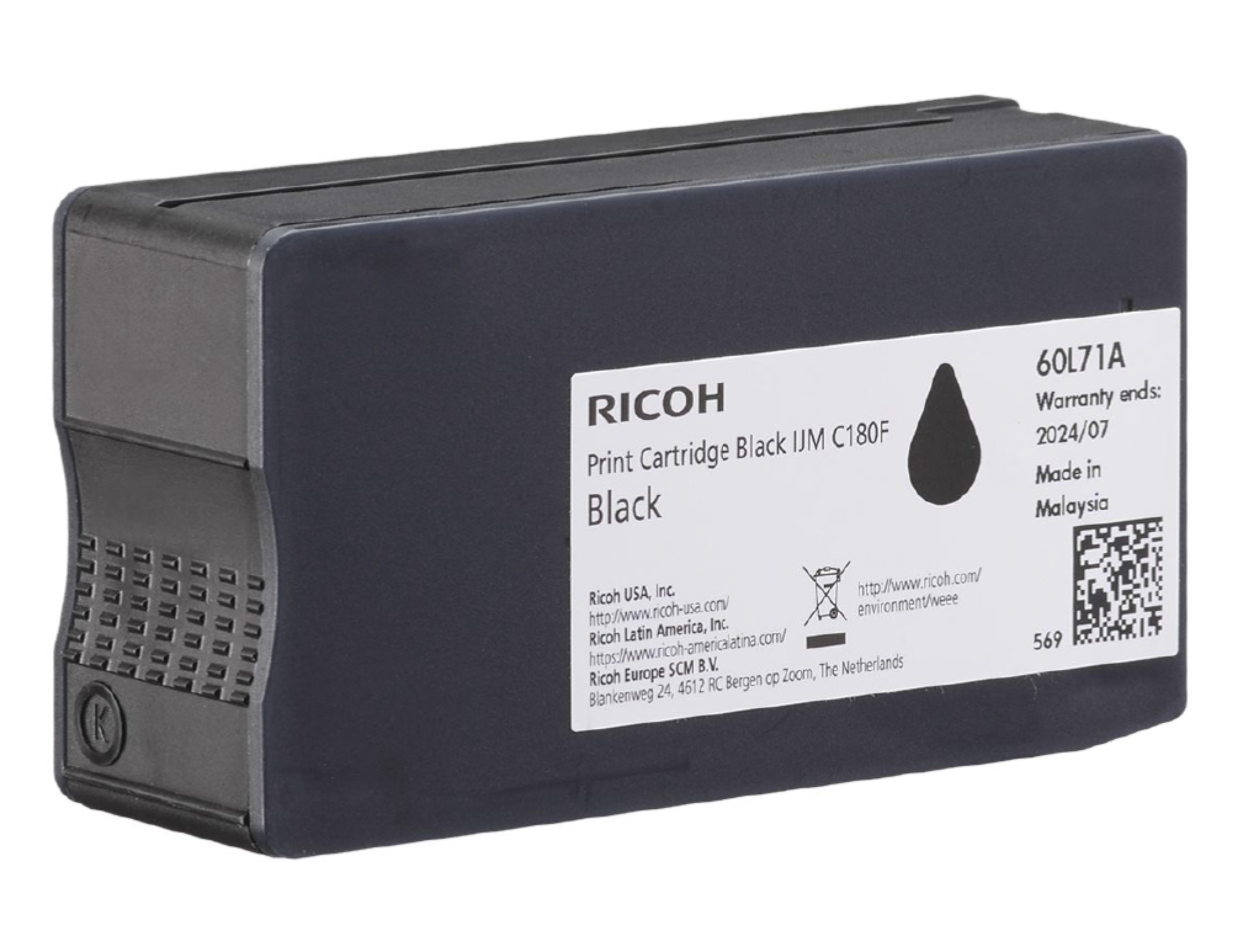 Ricoh Patrone IJM C180F black 2000 Seiten 408517