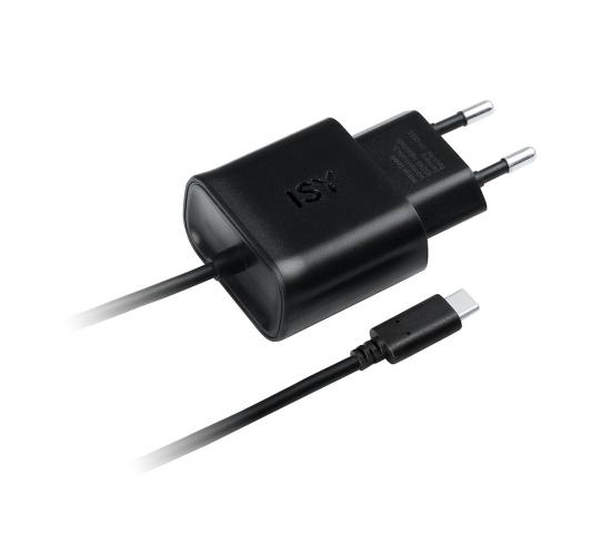 ISY USB Type C AC adapter 3A 1,2m