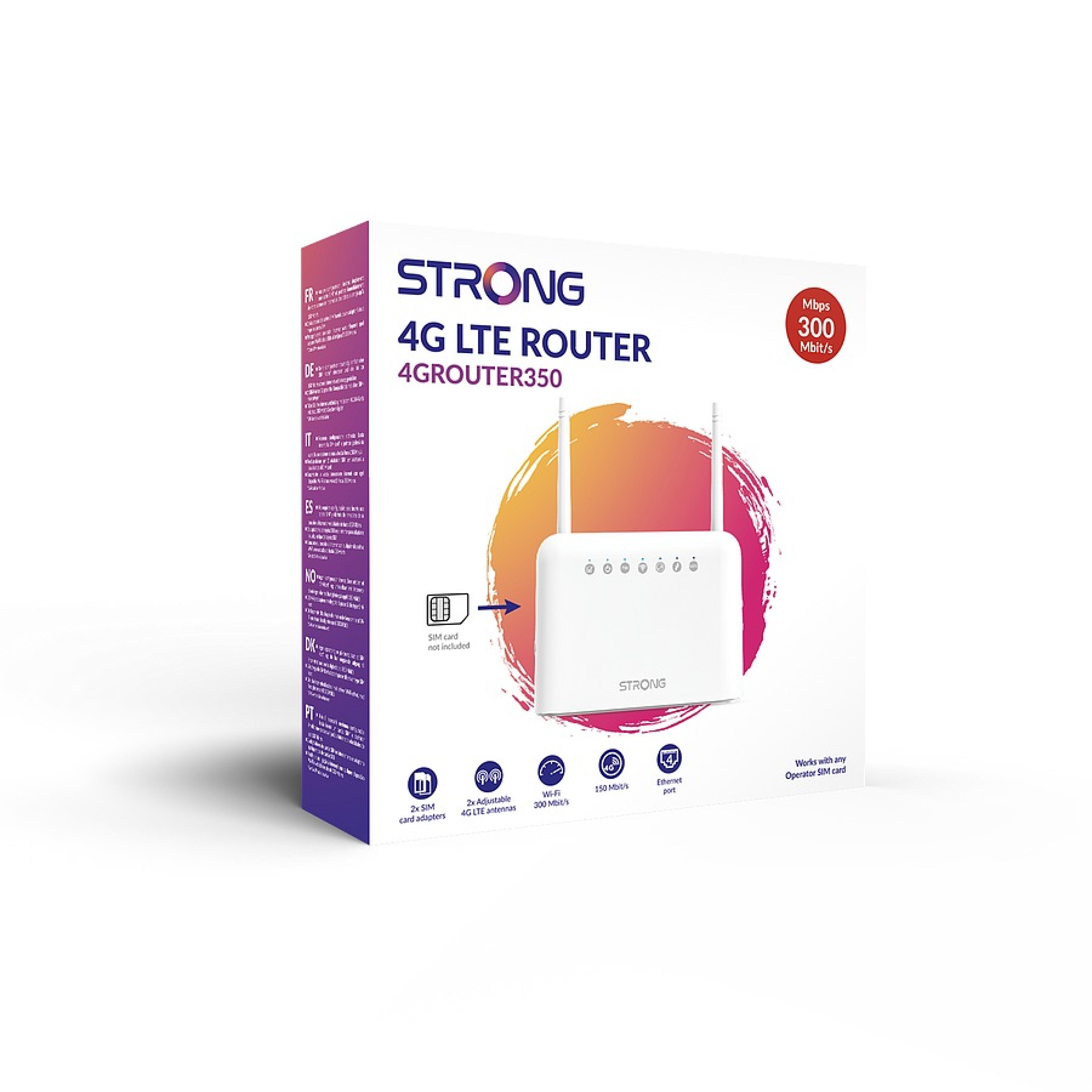 STRONG 4G LTE Router, LTE bis 150 Mbit/s, WLAN bis 300 Mbit/s