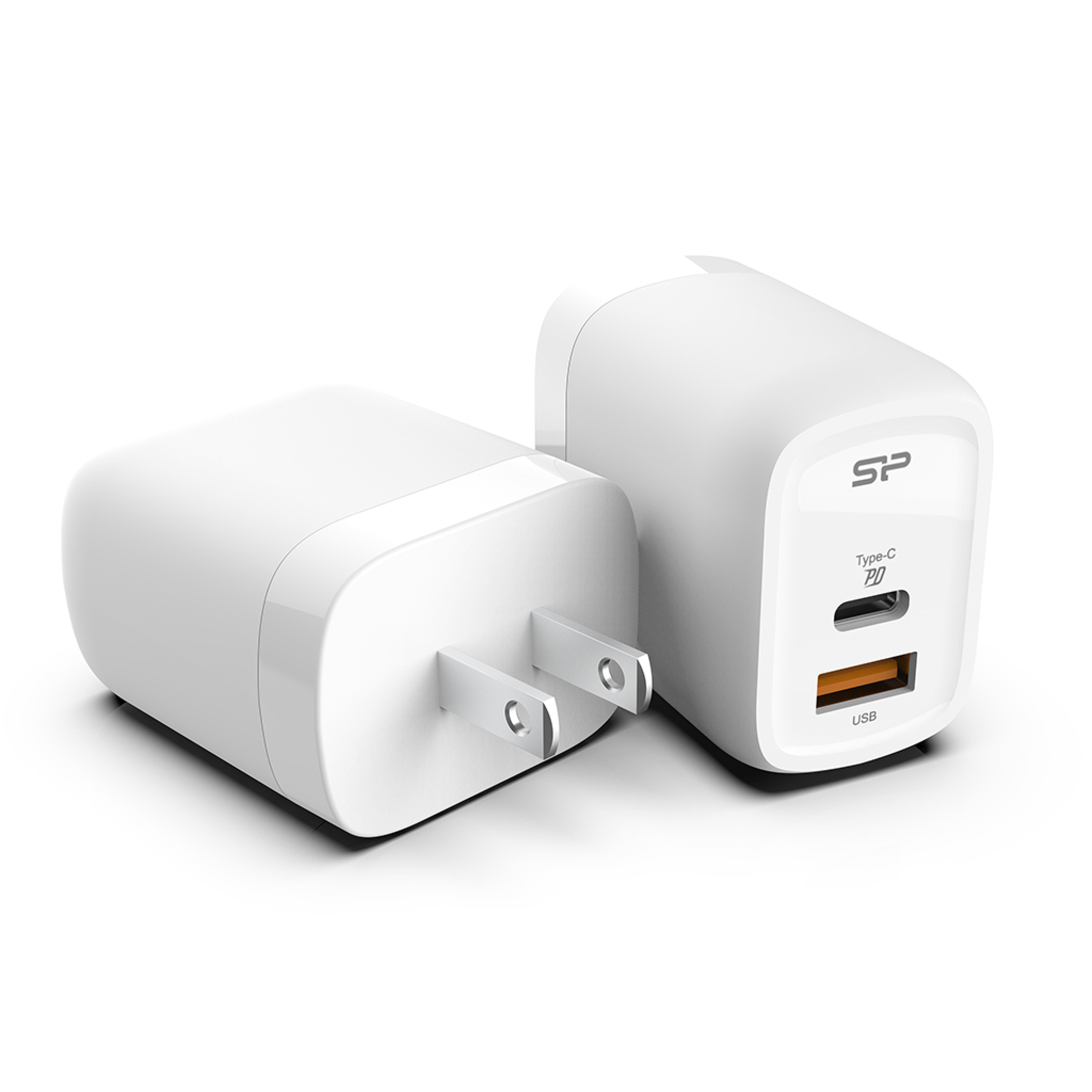Silicon Power Ladegeraet Wall Charger QM25 30W USB/TypC White
