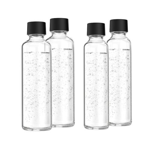 SODAPOP Glasflaschen-Set 2x0,6L + 2x0,85L für Logan