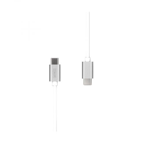 ARTWIZZ USB-C Cable to USB-C male, silver (2m)