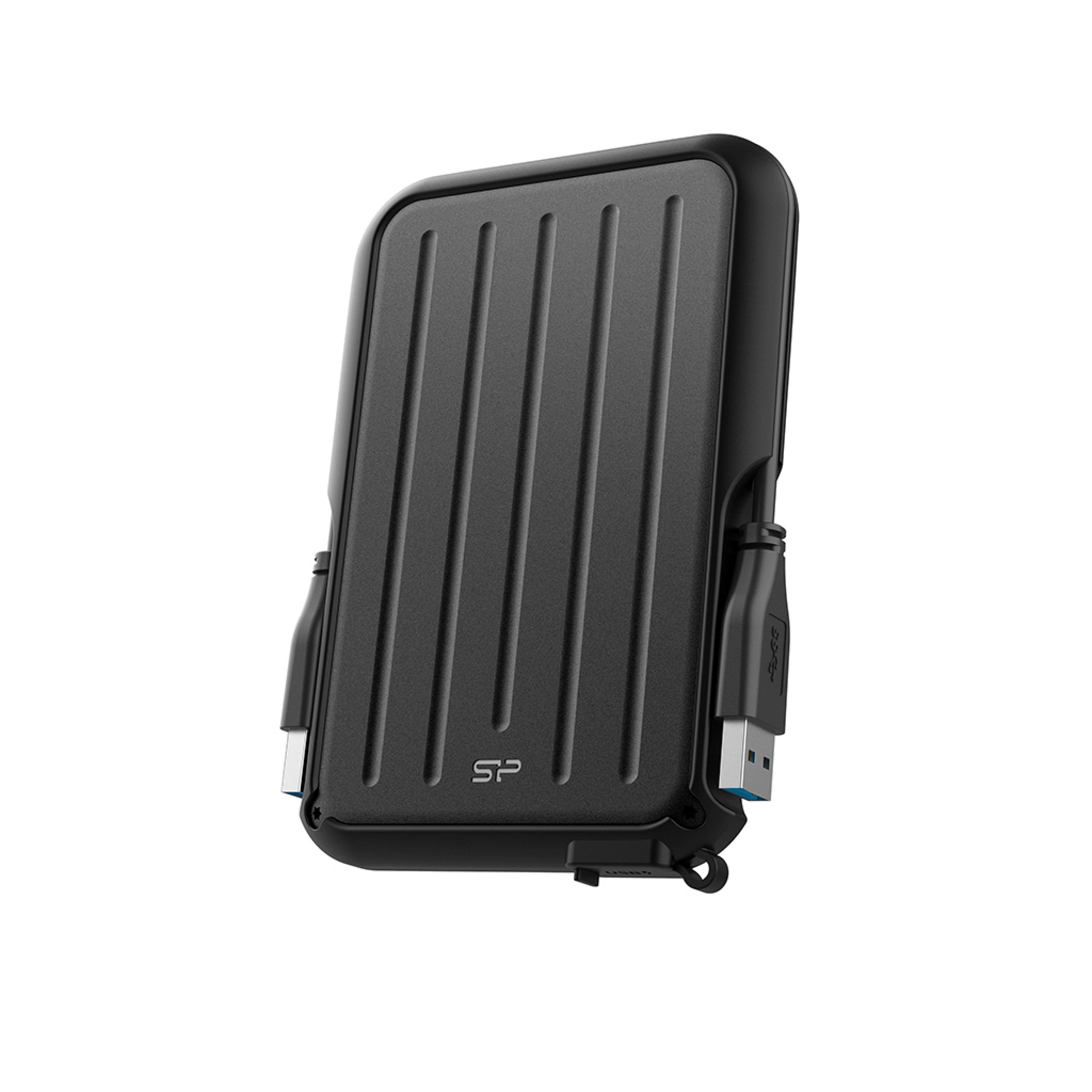 Silicon Power Festplatte 6.3cm 2TB USB3.2 A66 Shockproof Bla