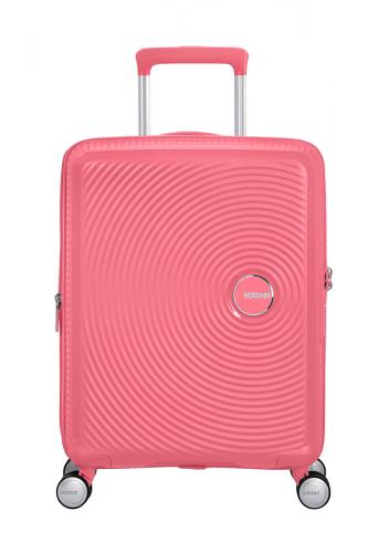 AMERICAN TOURISTER Soundbox Spinner 55/20 TSA Expandable Sun Kissed Coral