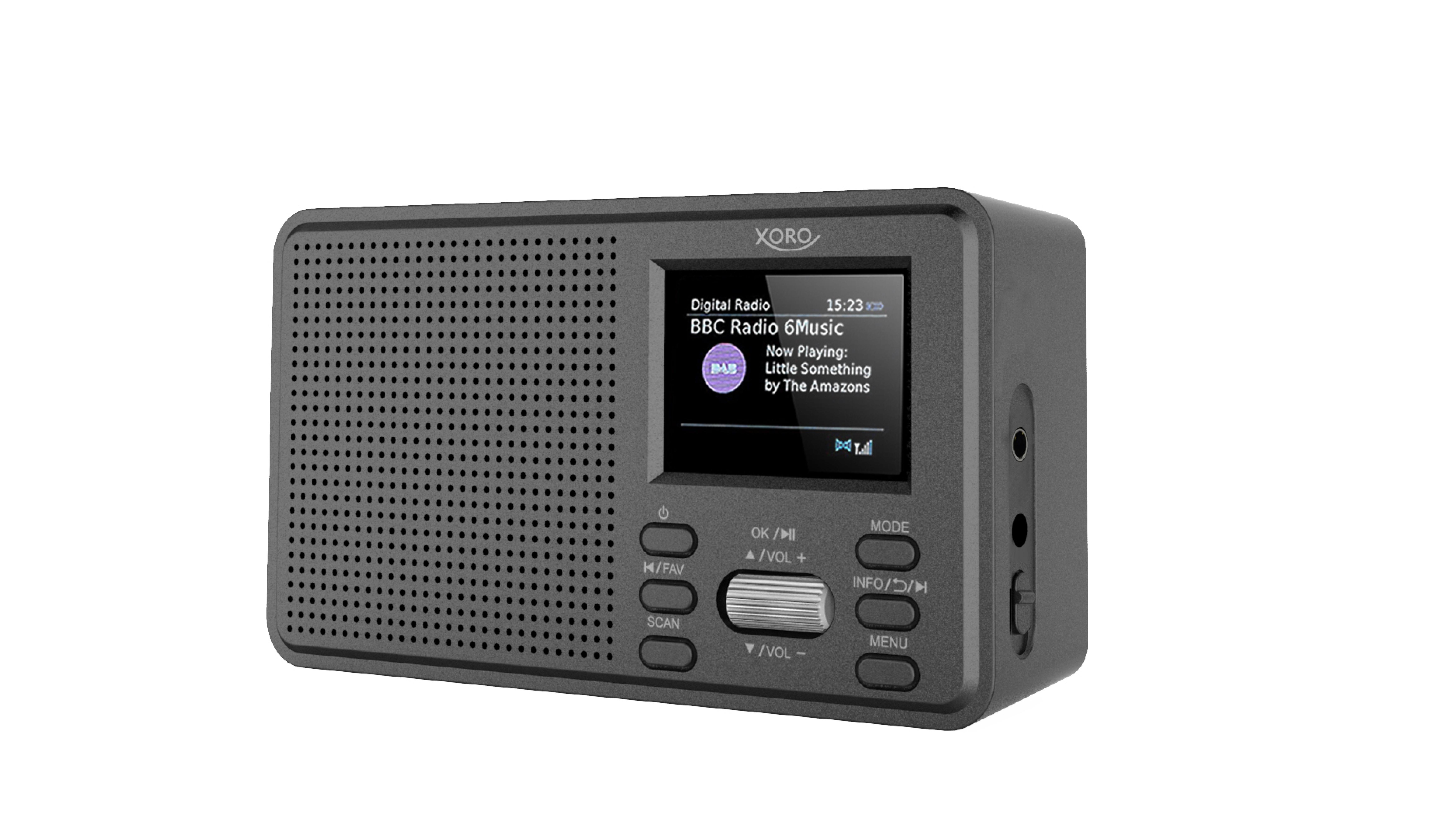 Xoro Radio DAB 142 BT UKW/DAB+ Batterie & Netzbetrieb