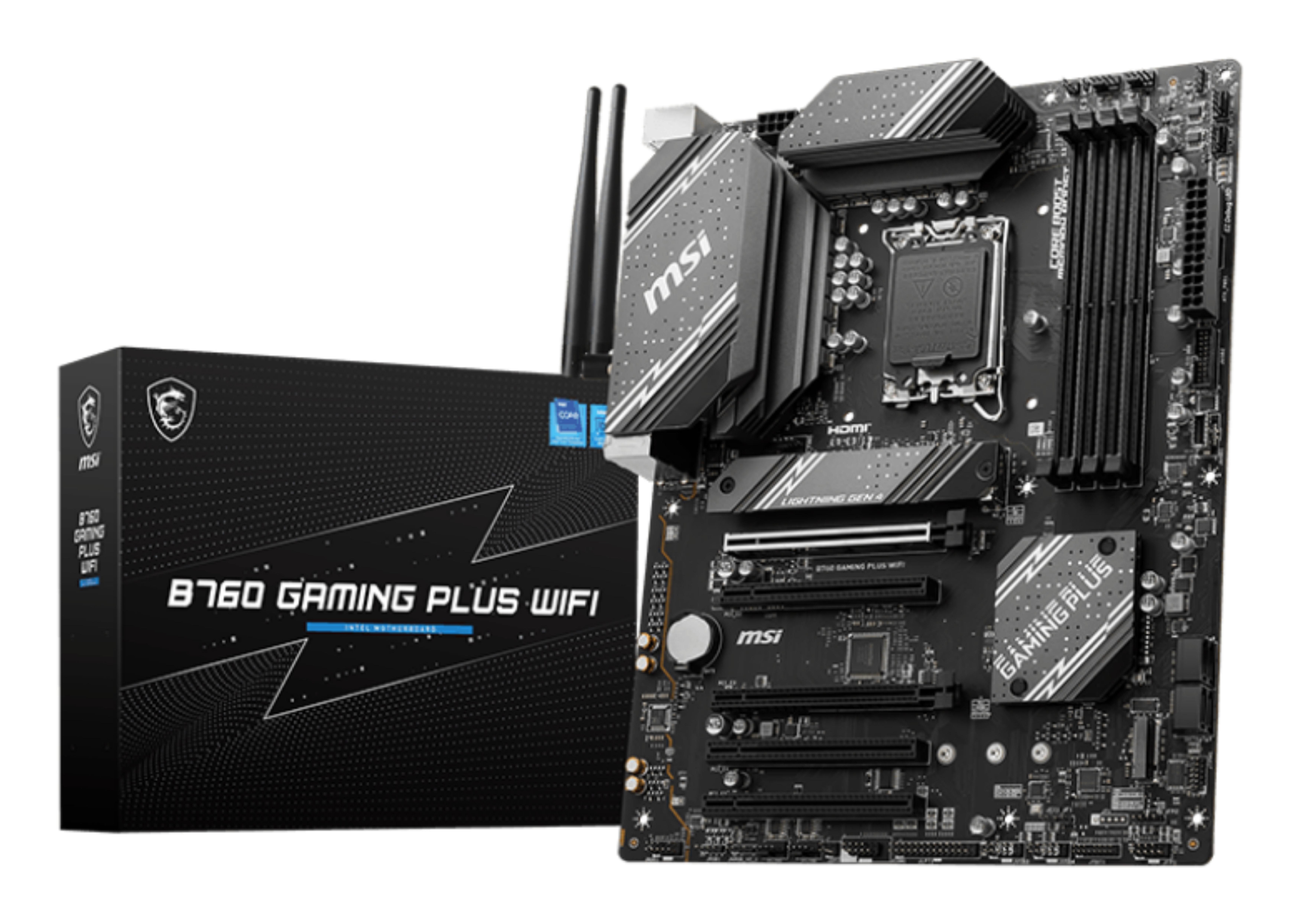 MSI MAG B760 Gaming Plus Wifi (B760,S1700,ATX,DDR5)