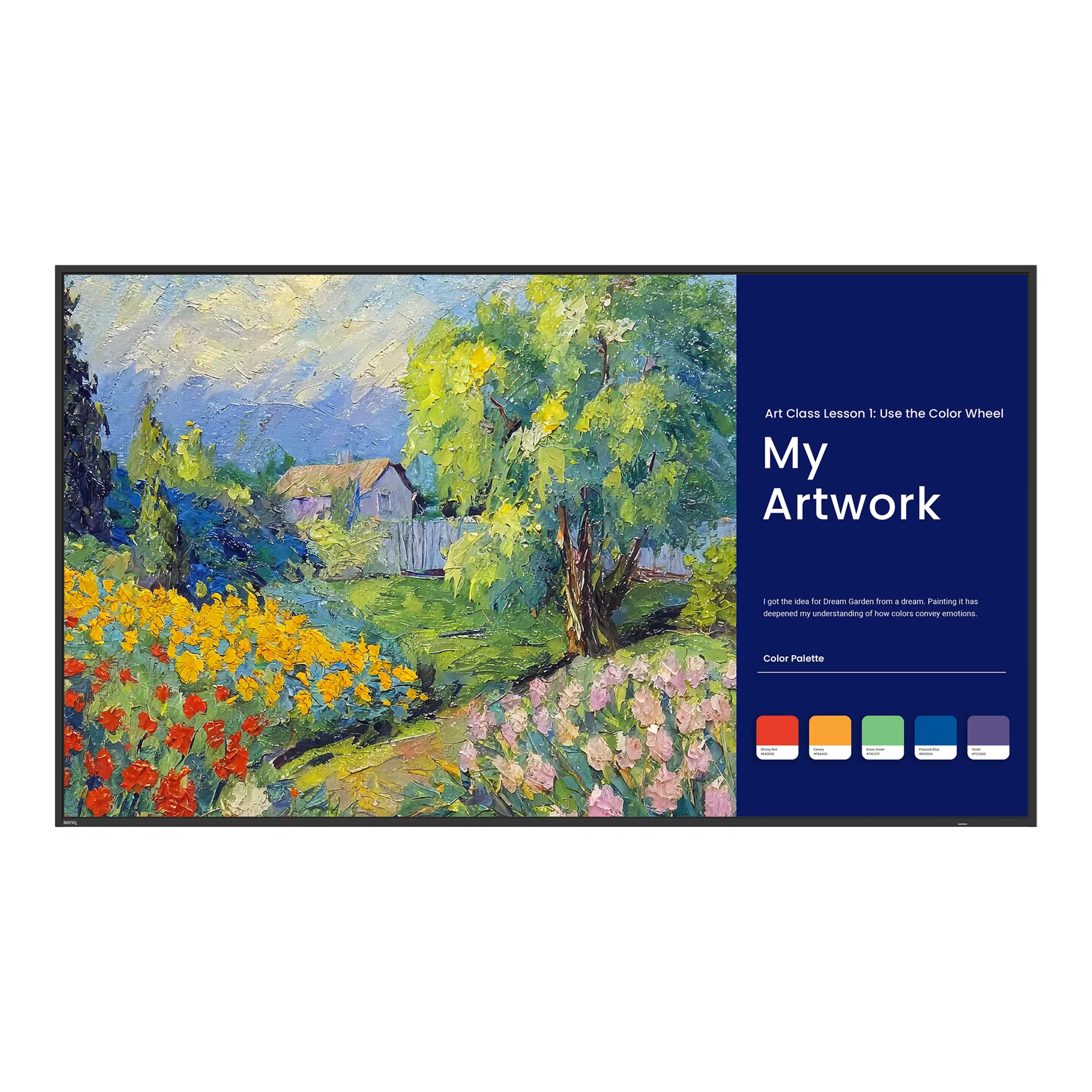BenQ 165.1cm (65") SL6504 Android 13 UHD 2xHDMI 500nits (Spedition