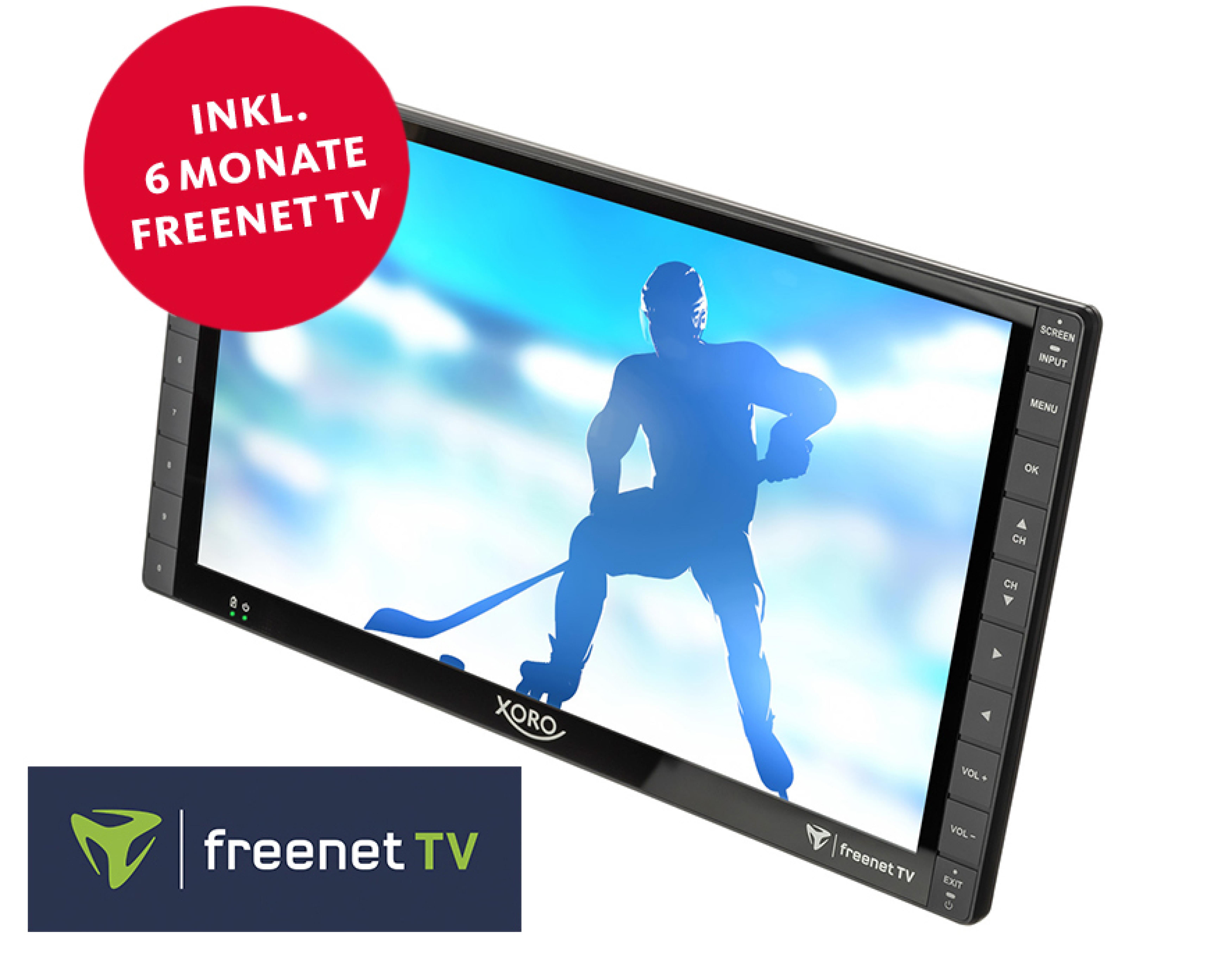 Xoro Portable TV PTL 1450 V2 14" FHD Akku DVB-T/T2 12/24V
