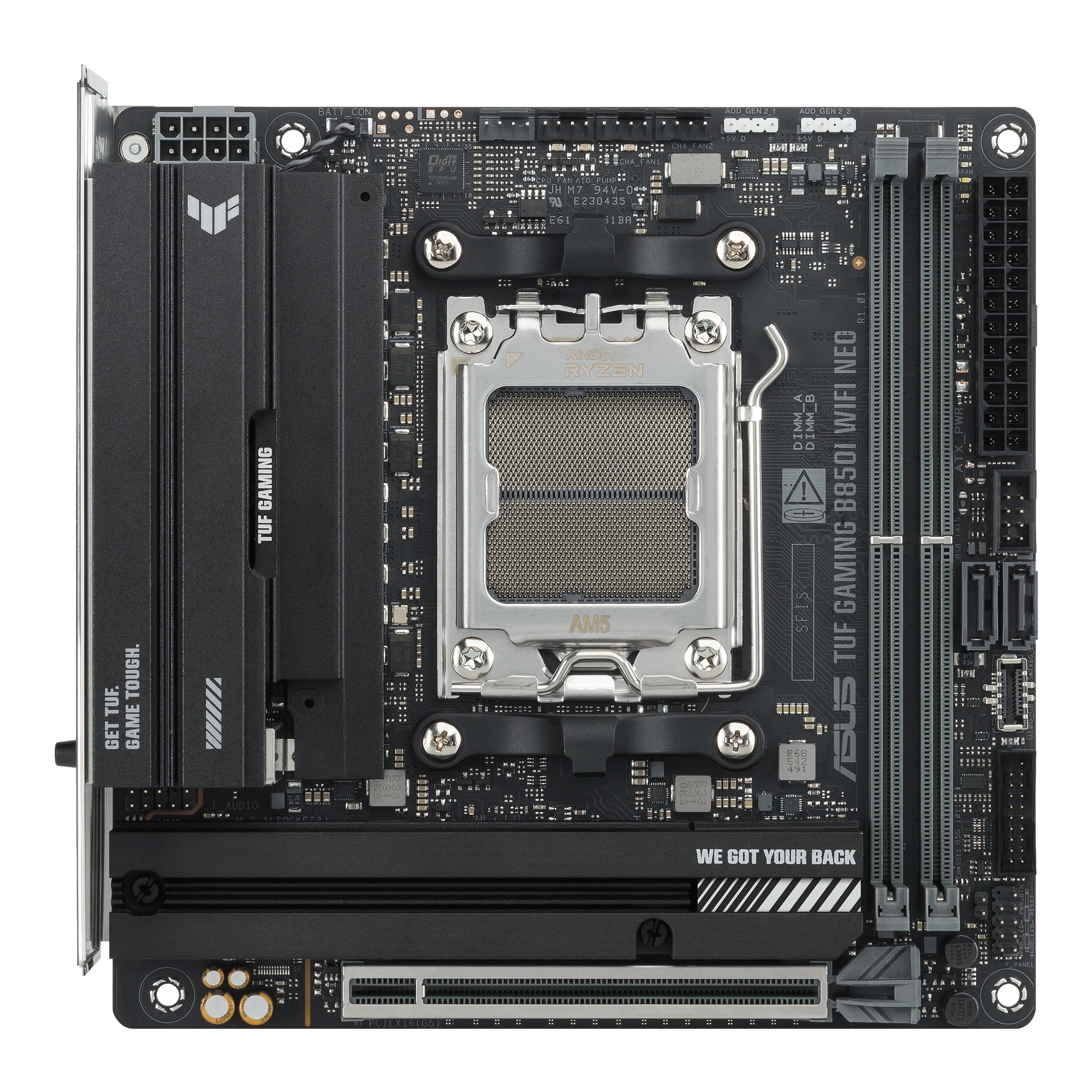 ASUS TUF GAMING B850I WIFI NEO (AMD,AM5,DDR5,ATX)