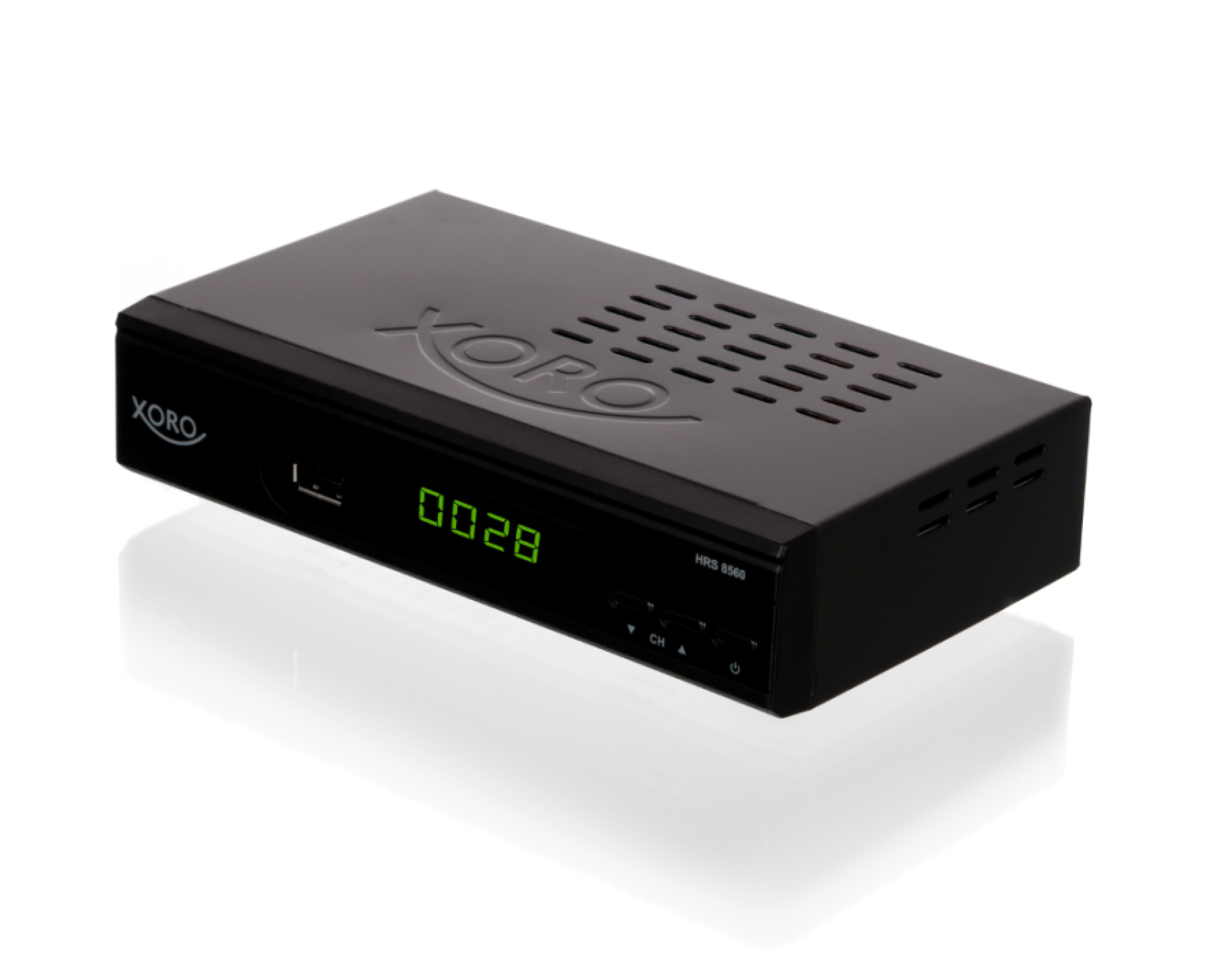 Xoro Receiver HRS 8660 HD DVB-S2 PVR-R USB LED Timeshift