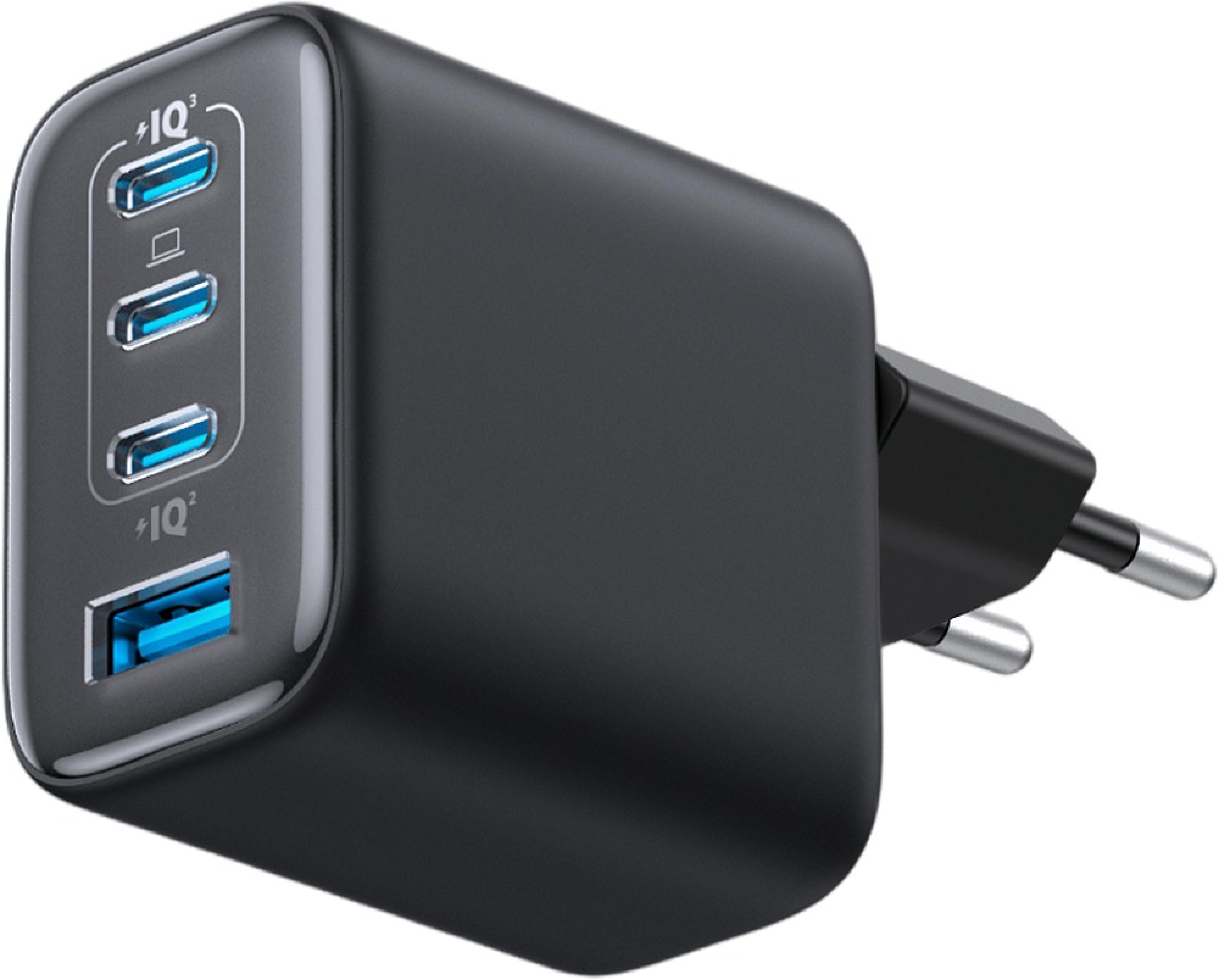 ANKER Anker Zolo Charger (70W, 4-Port, PD 3.0), schwarz