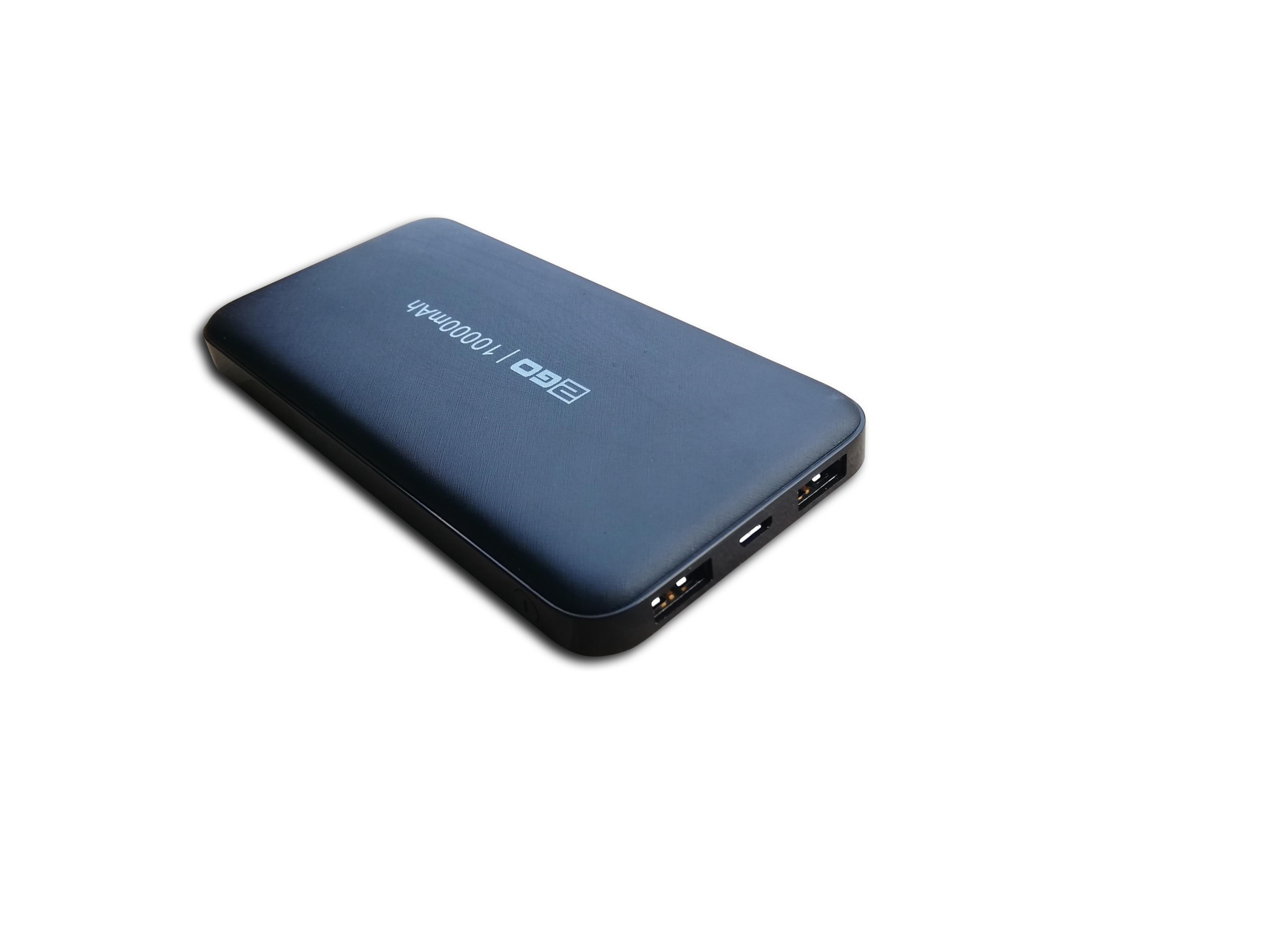 2GO Powerbank Basic 10000mAh 2x USB-A inkl. Micro-USB Kabel
