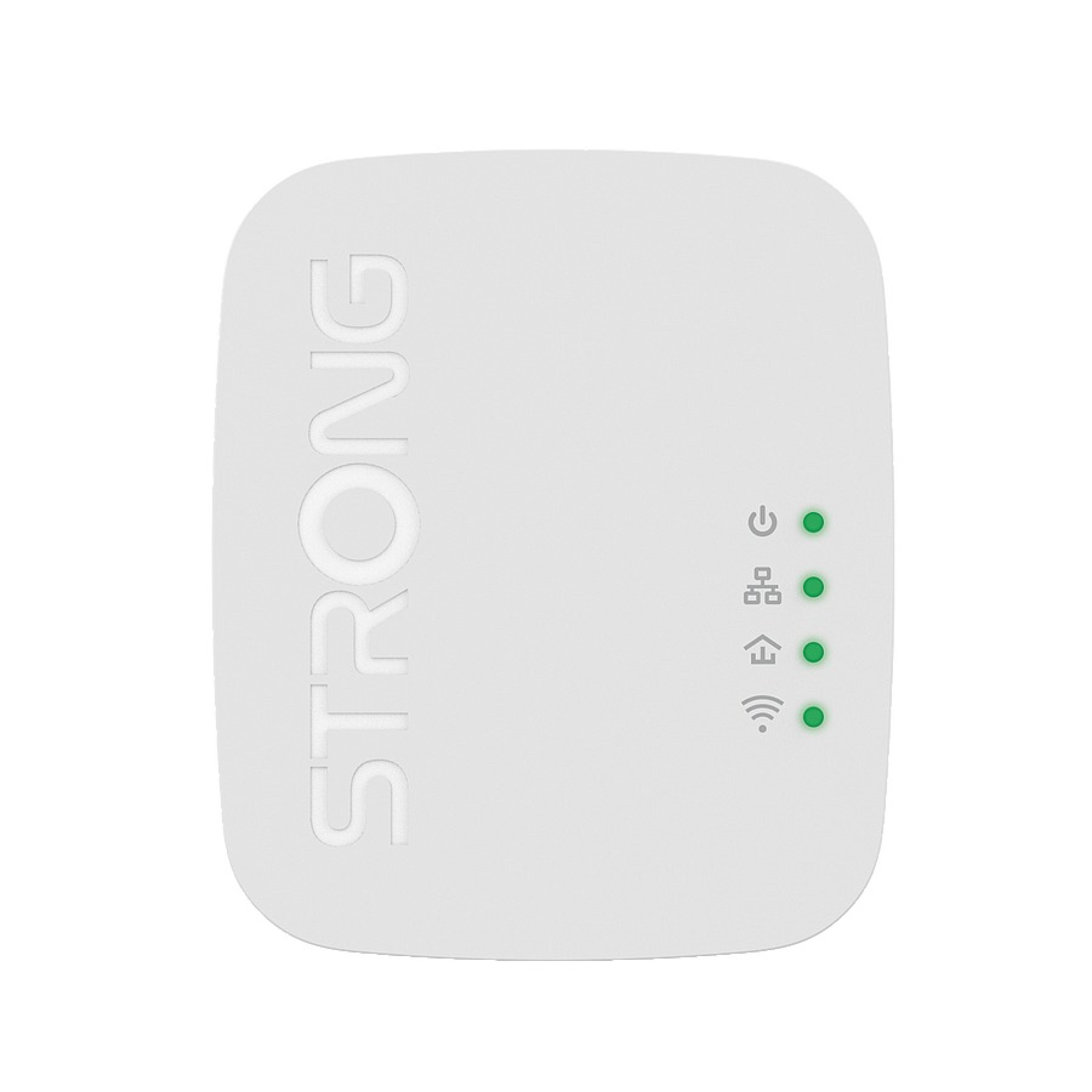 STRONG Powerline MINI WiFi 600 Mbit/s Set (2 Einheiten)