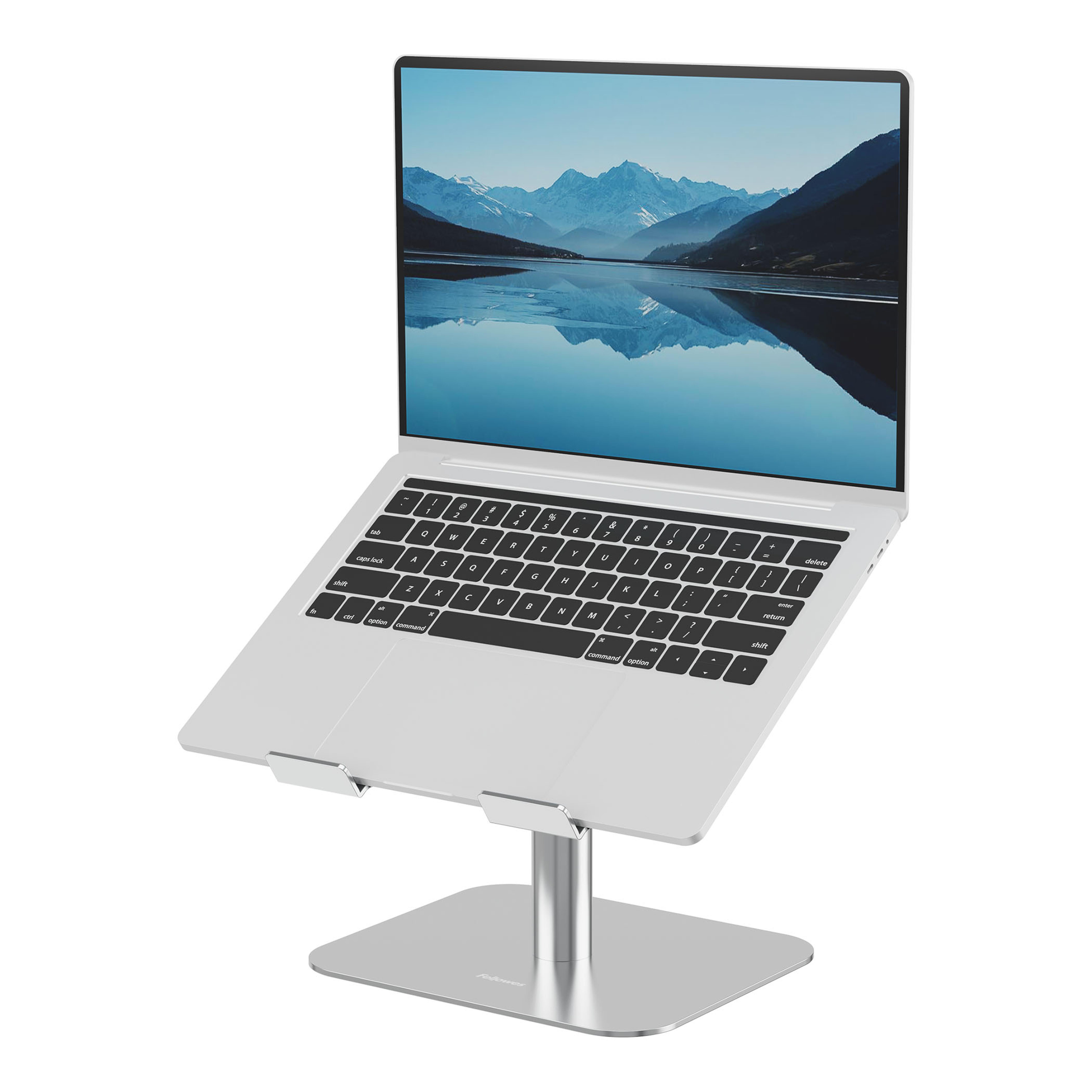 Fellowes Laptopstaender Alumia bis 15" Max.5KG verstell. silb