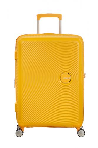 AMERICAN TOURISTER Soundbox Spinner 67/24 TSA Expandable Golden Yellow