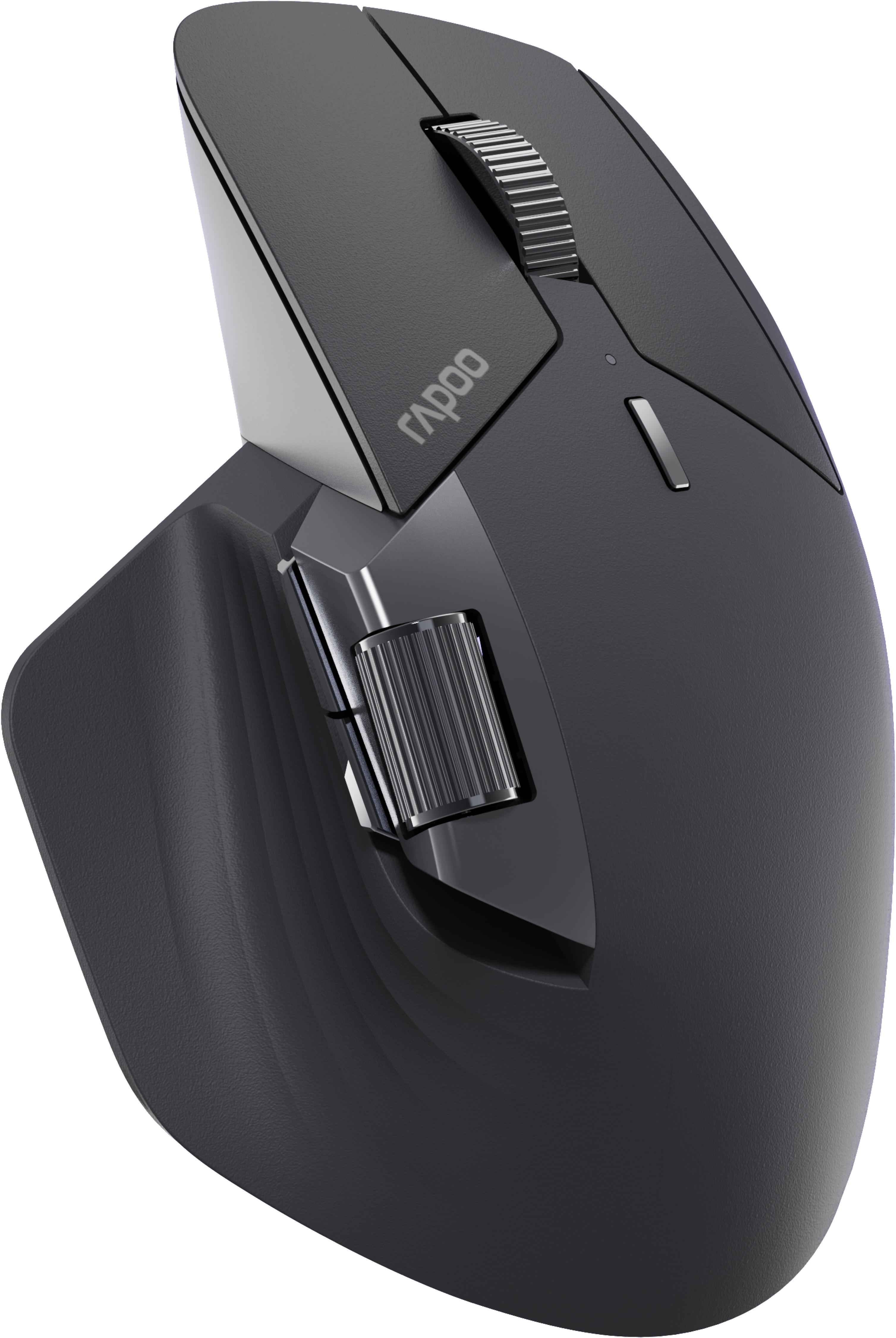 RAPOO MT760L - rechargeable Mouse Wireless, Bluetooth Light Black