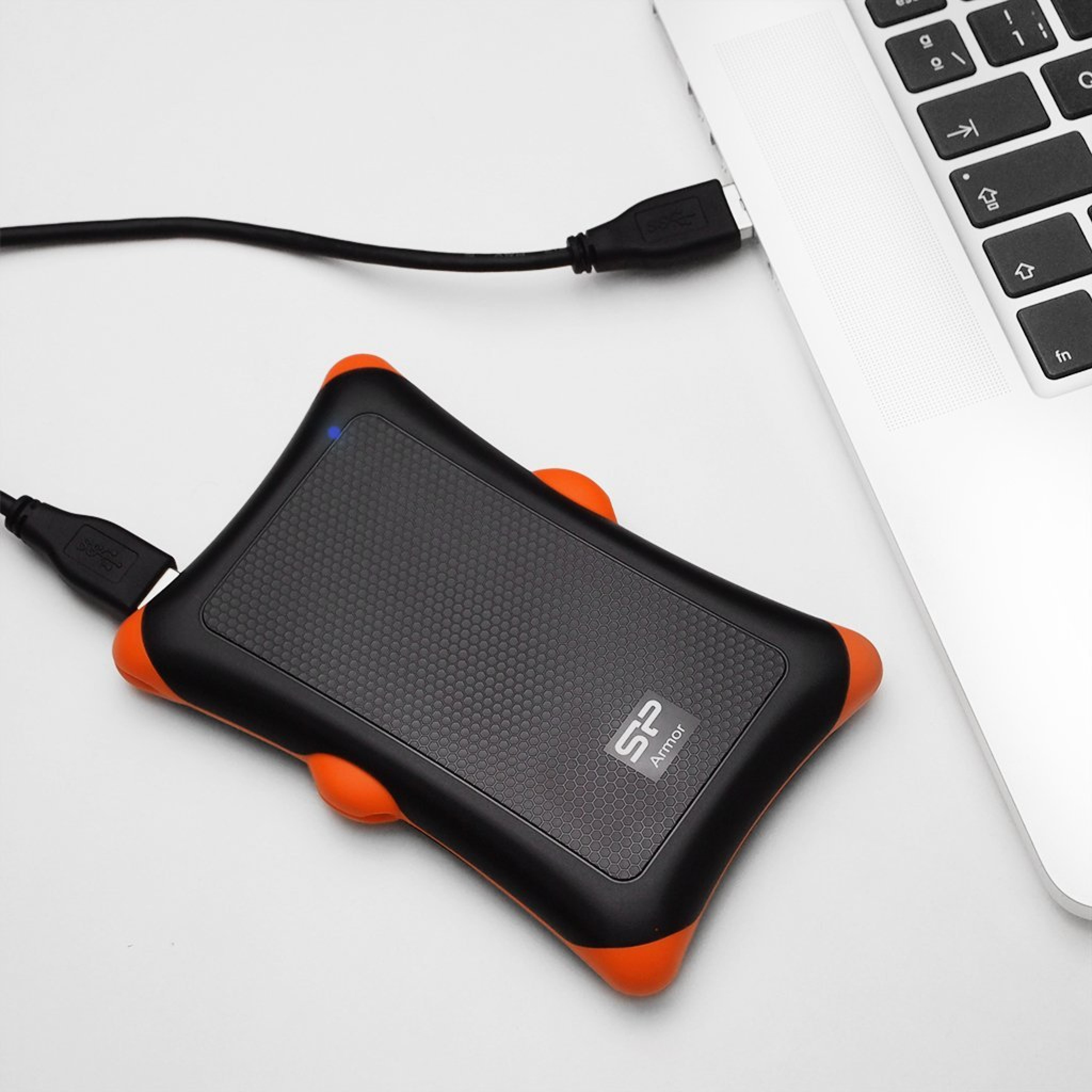 Silicon Power Festplatte 6.3cm 1TB USB3.0 A30Anti-shock Blac extern re