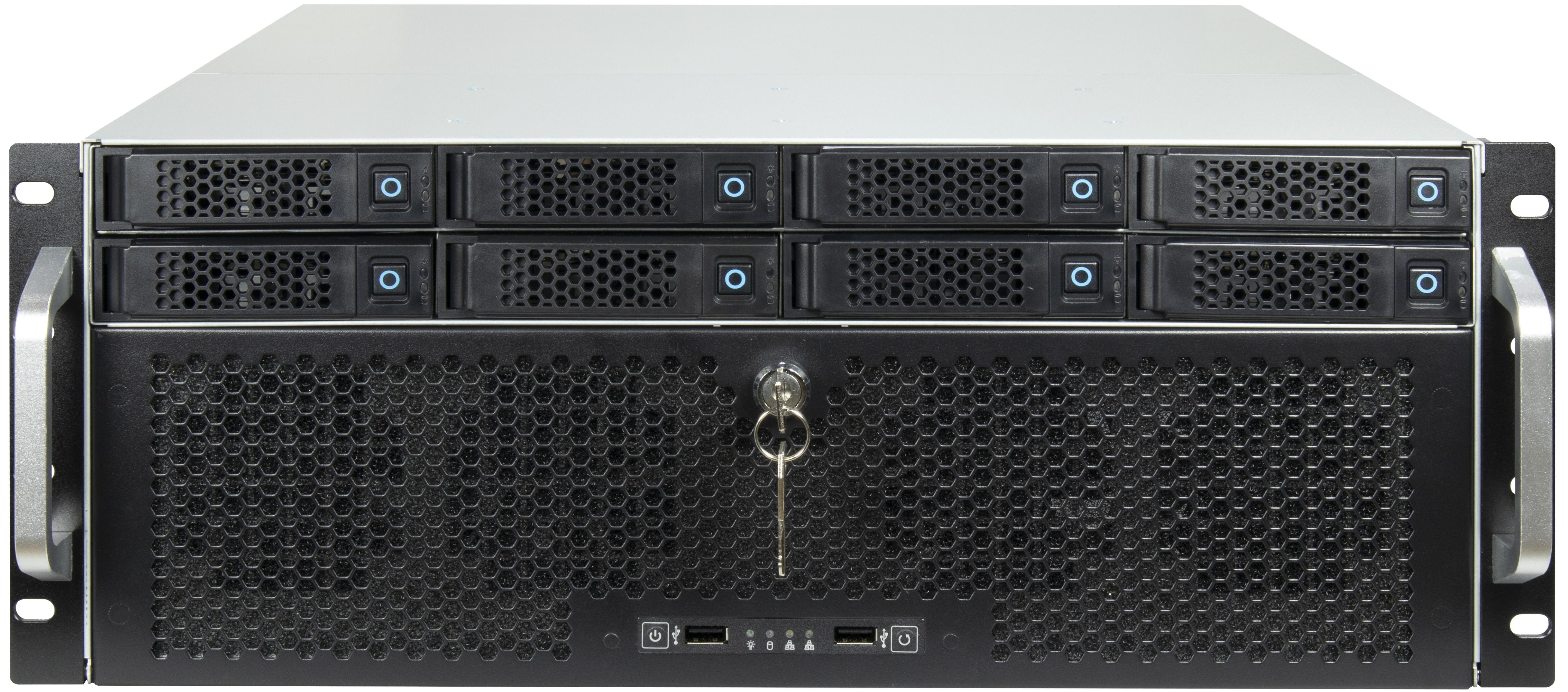 Inter-Tech 48.3cm IPC 4U-4708 4HE STORAGE