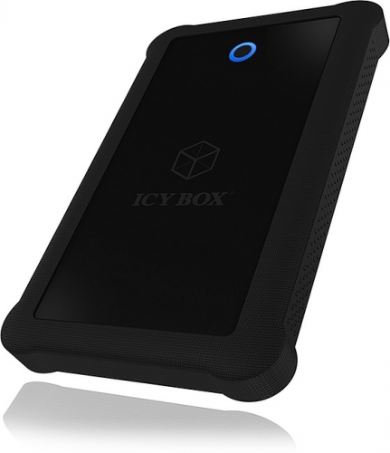 RAIDSONIC ICY BOX Externes Gehäuse für 2,5' SATA HDD-SSD mit USB 3.0