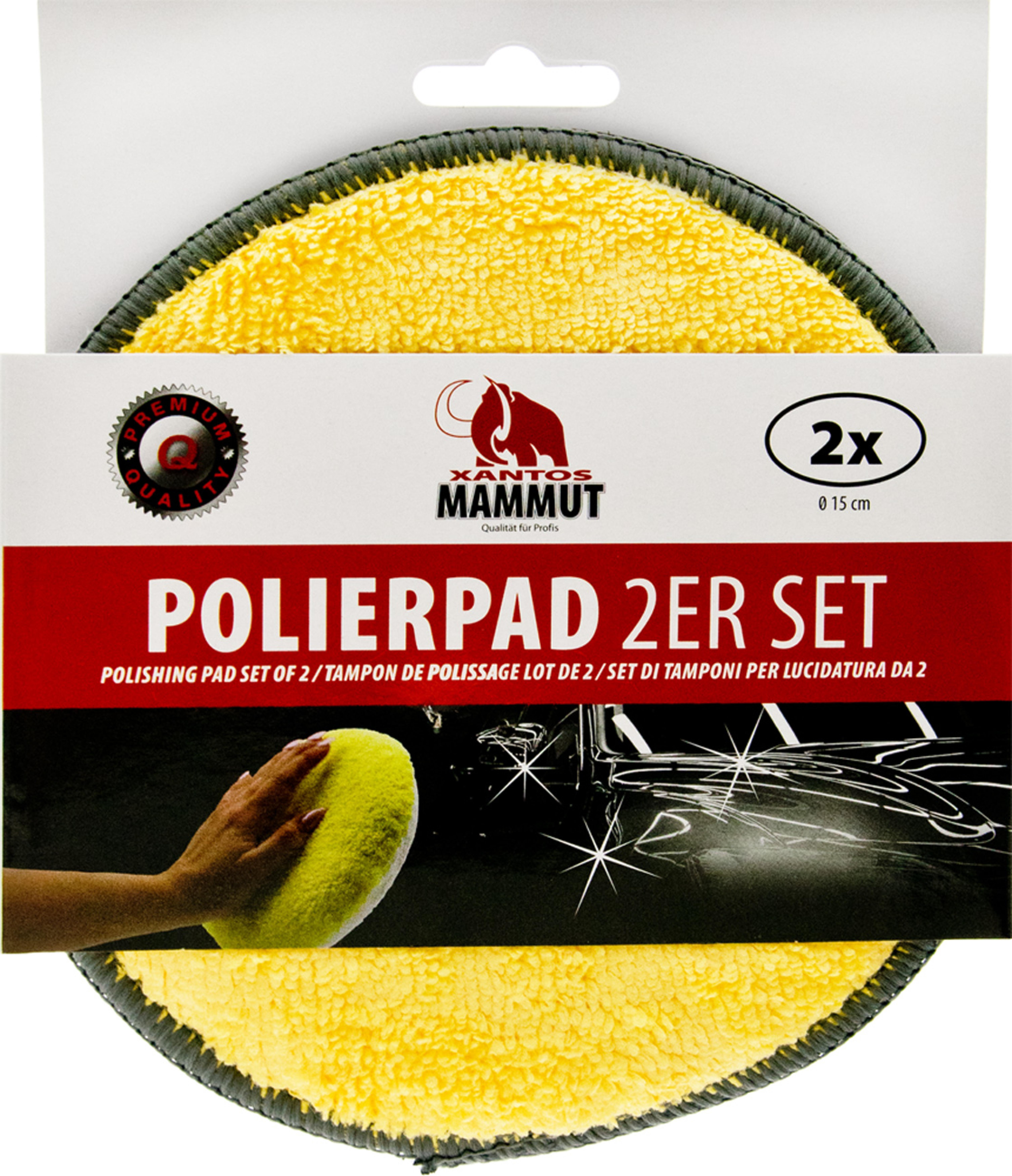 XANTOS Polierpad-Set (2 Stueck)