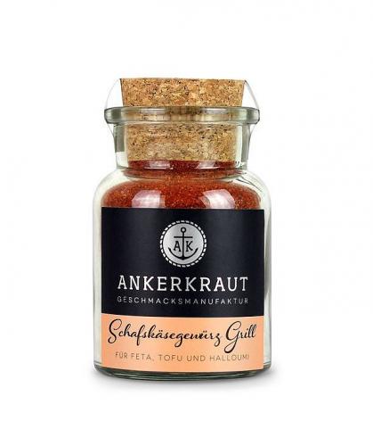 VERLAG: ANKERKRAUT Ankerkraut Schafskäse/Feta Grillgewürz, Korkenglas