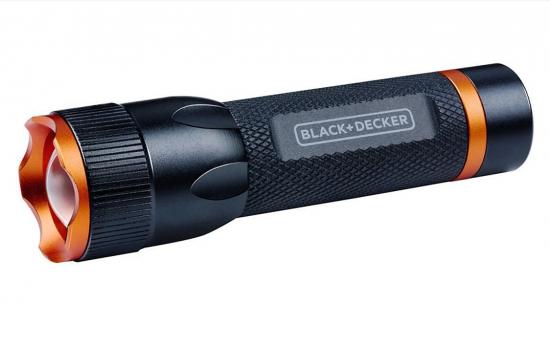 BLACK & DECKER LED-Taschenlampe 1 Watt - 60 Lumen - 65 Meter Reichweite - Durchmesser 28 mm - Länge 97 mm