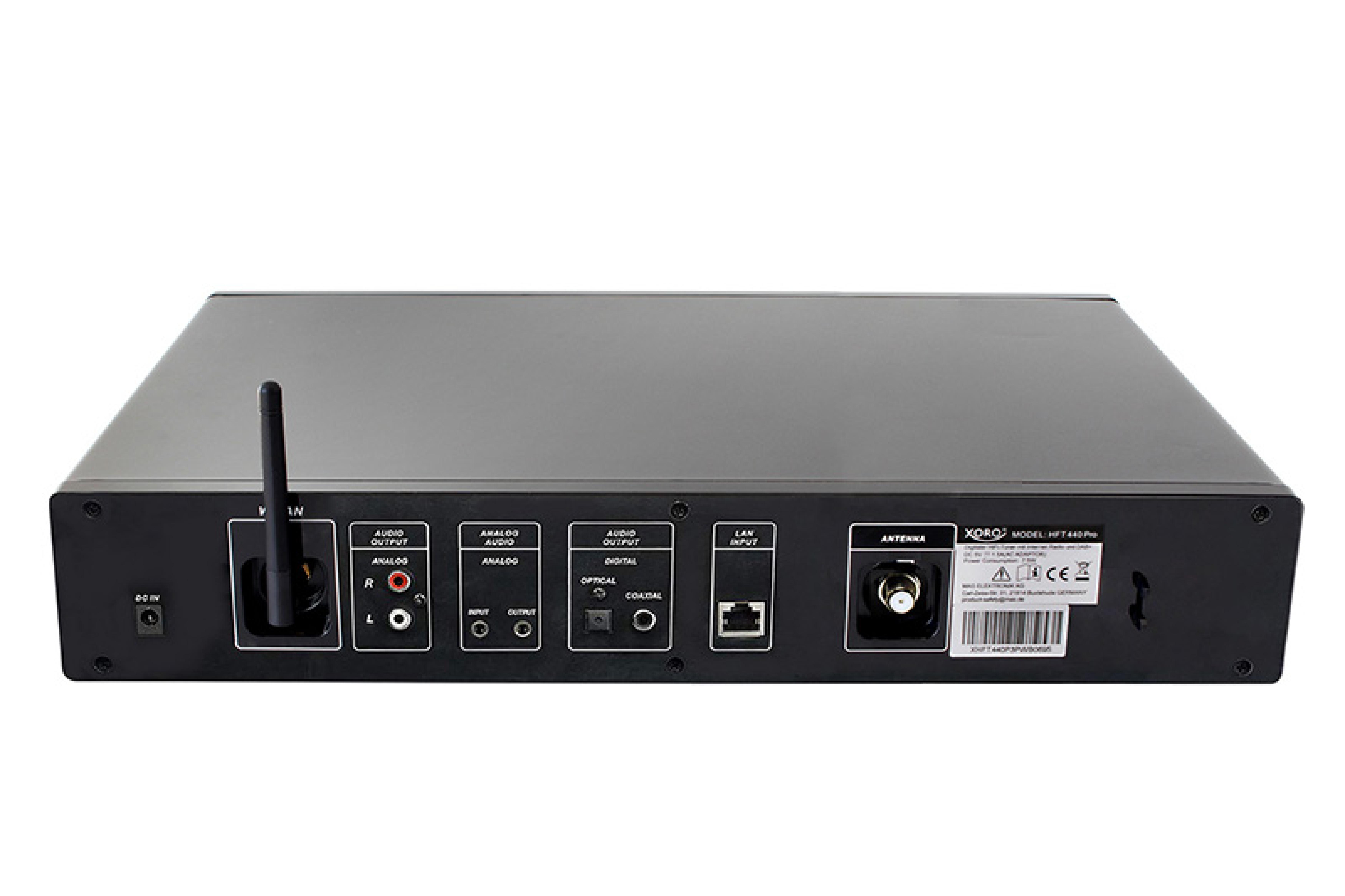 Xoro HFT 440 Pro HiFi Tuner DAB+ UKW Internetradio WLAN