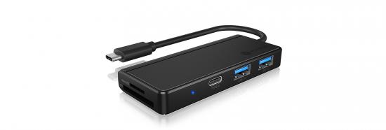 RAIDSONIC USB 3.0 Type-C Hub & Kartenleser