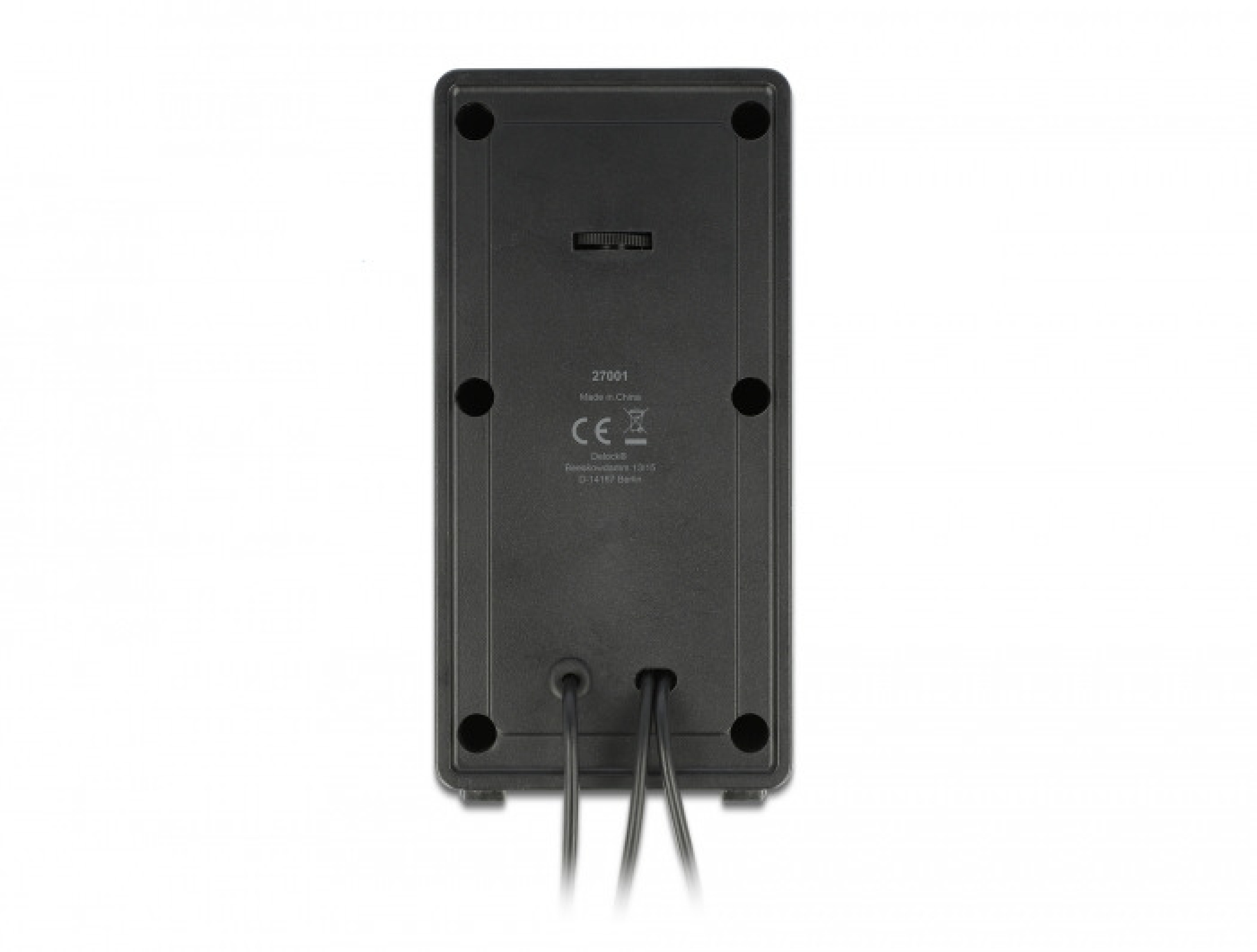 DELOCK Stereo 2.0 PC Lautsprecher 3,5mm Klinkenstecker USB
