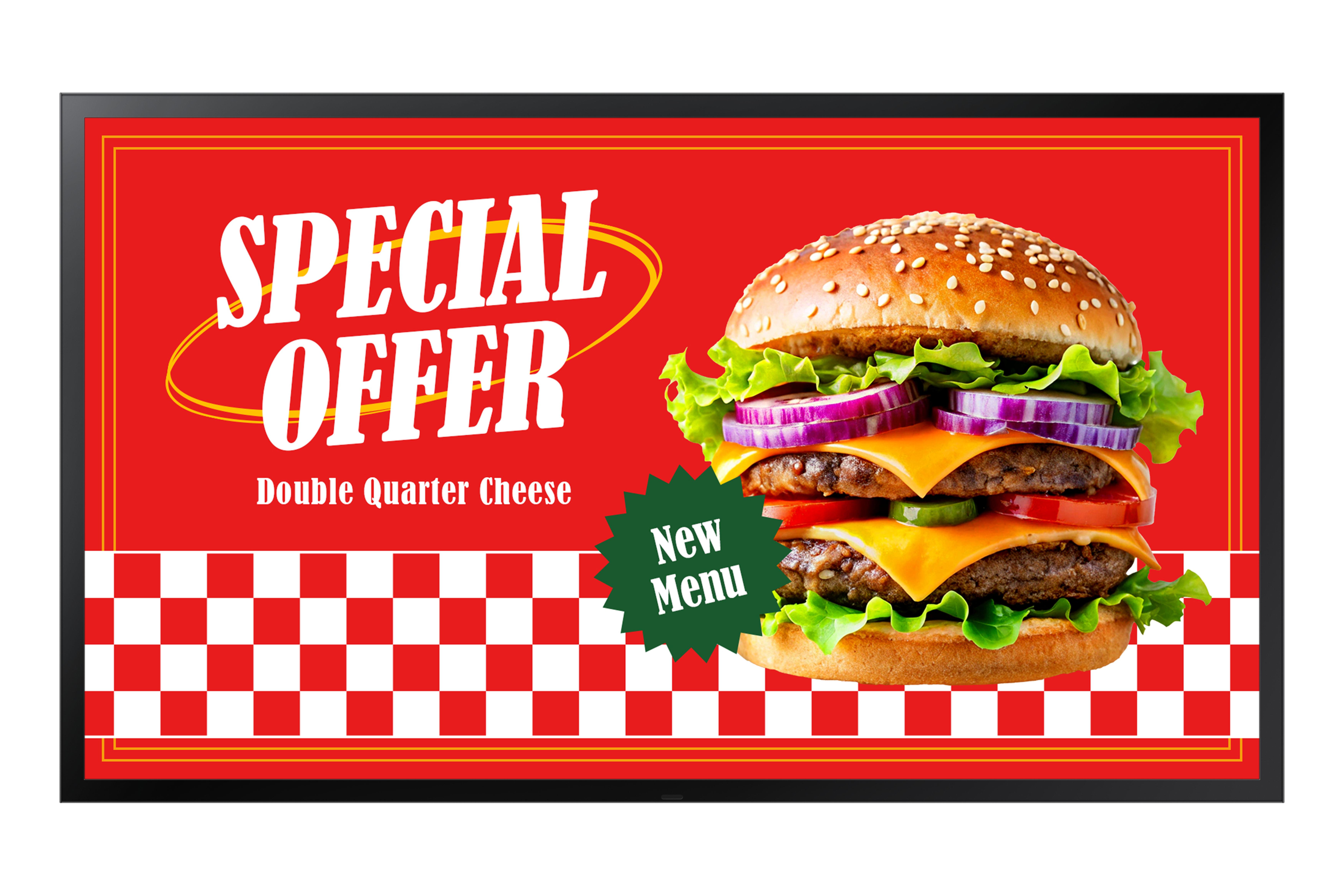 Samsung Smart Signage OH55DX 138,7cm(55") IP56+Schutzglas (Speditio