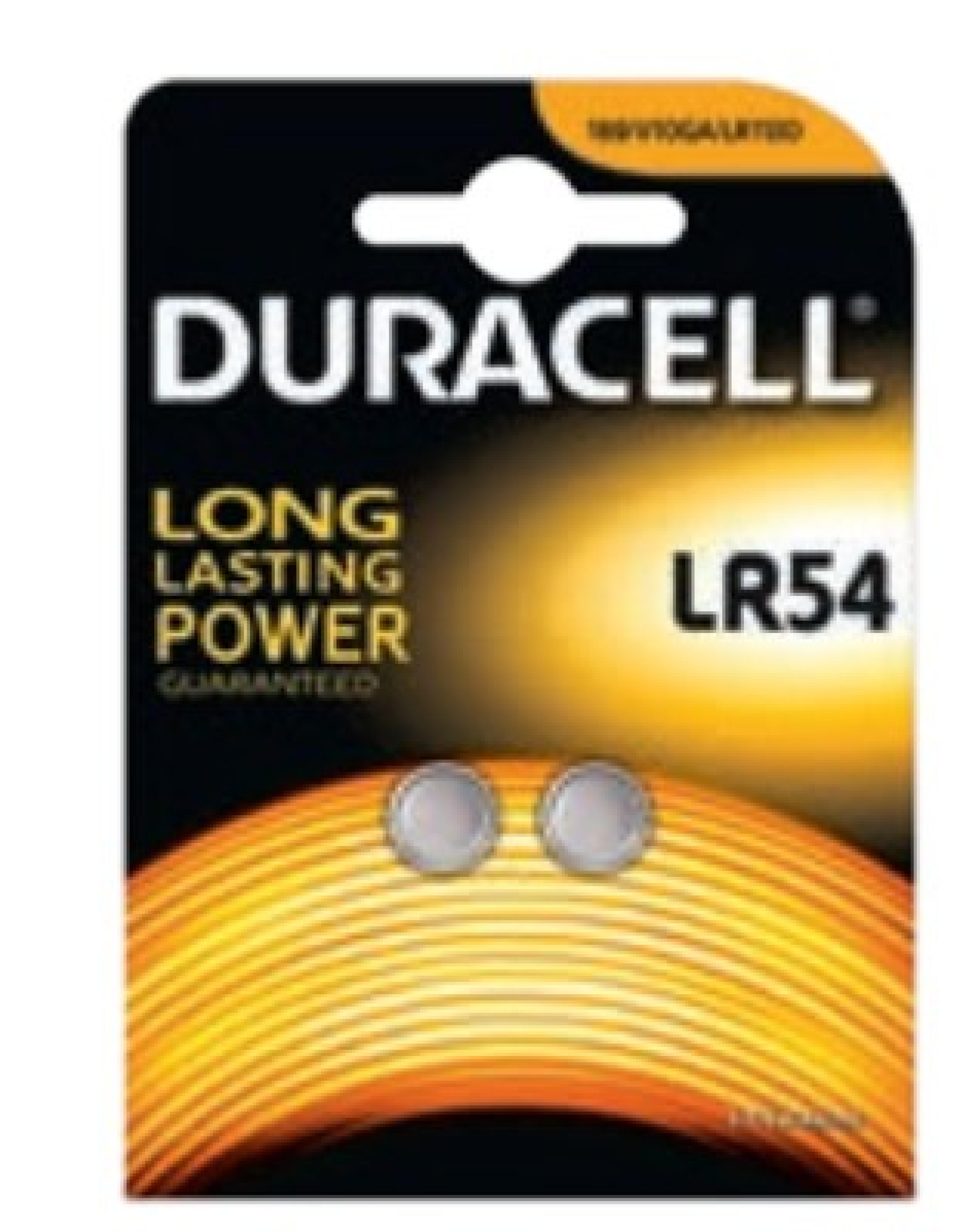 Duracell Batterie Knopfzelle LR54 1.5V 2St.