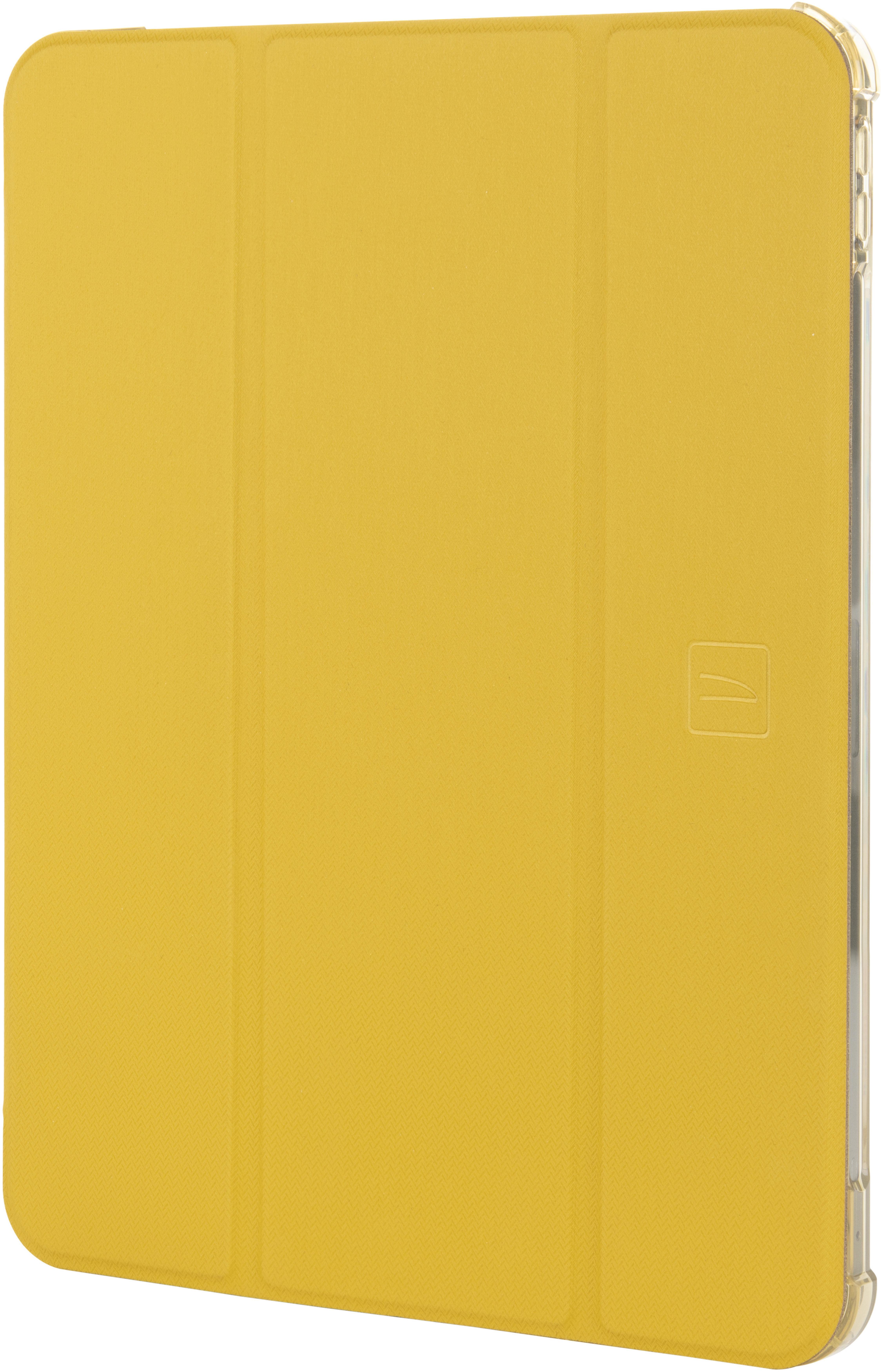 TUCANO SATIN Tablethülle mit Fallschutz Apple iPad 11" 11.Gen A16 / 10,9" 10.Gen Senfgelb