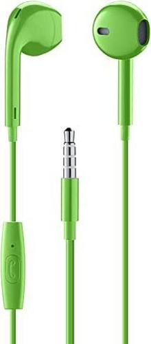 CELLULARLINE Egg-Capsule Earphones With Mic Green