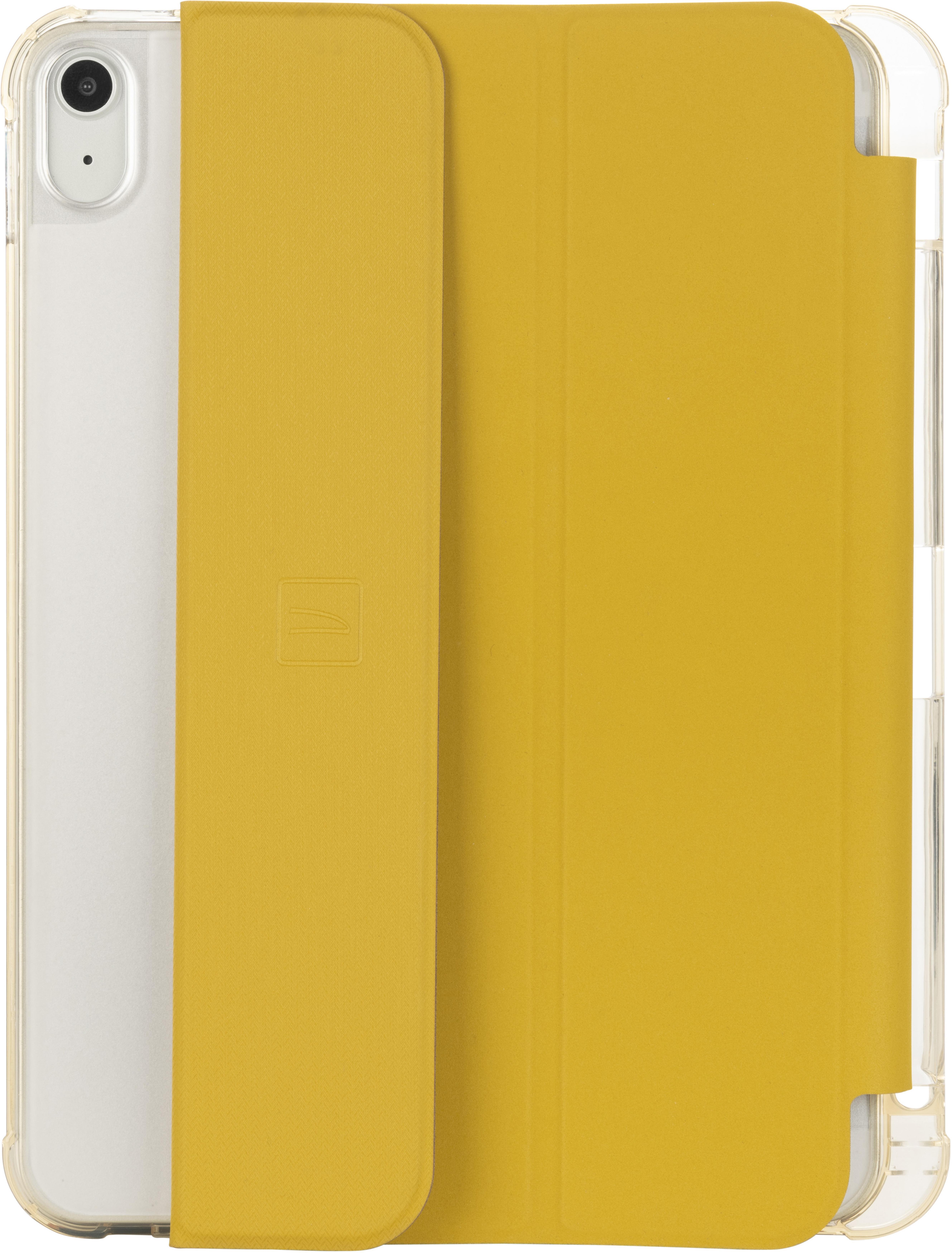 TUCANO SATIN Tablethülle mit Fallschutz Apple iPad 11" 11.Gen A16 / 10,9" 10.Gen Senfgelb