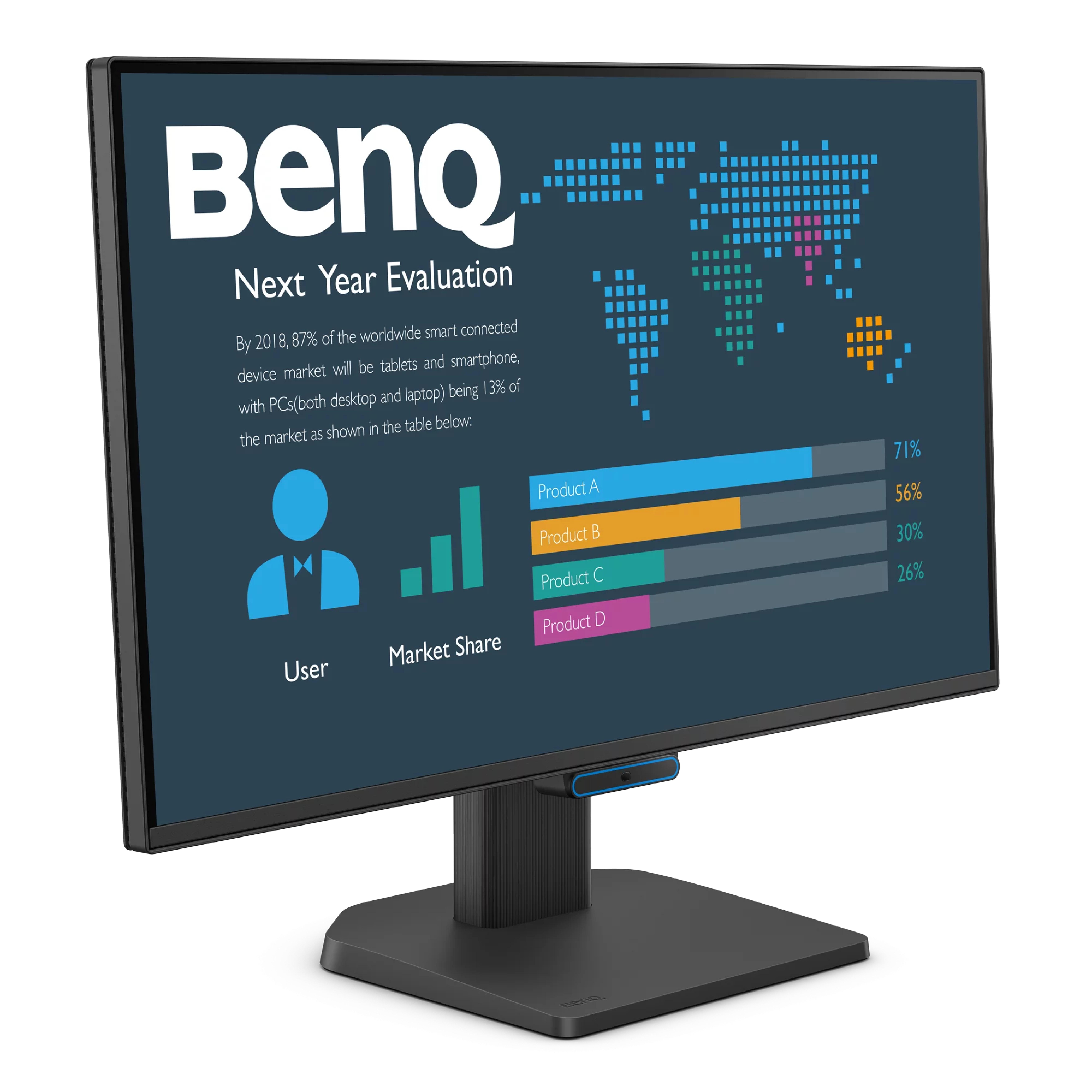 BenQ 60,5cm BL2490C 16:9 HDMI/DP/USB-C bk. spk. 144Hz FHD