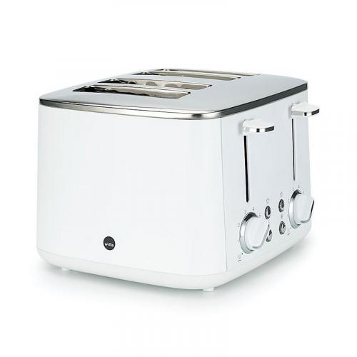 WILFA Toaster FAMILY, 4 Scheiben, T04W-1600, weiß