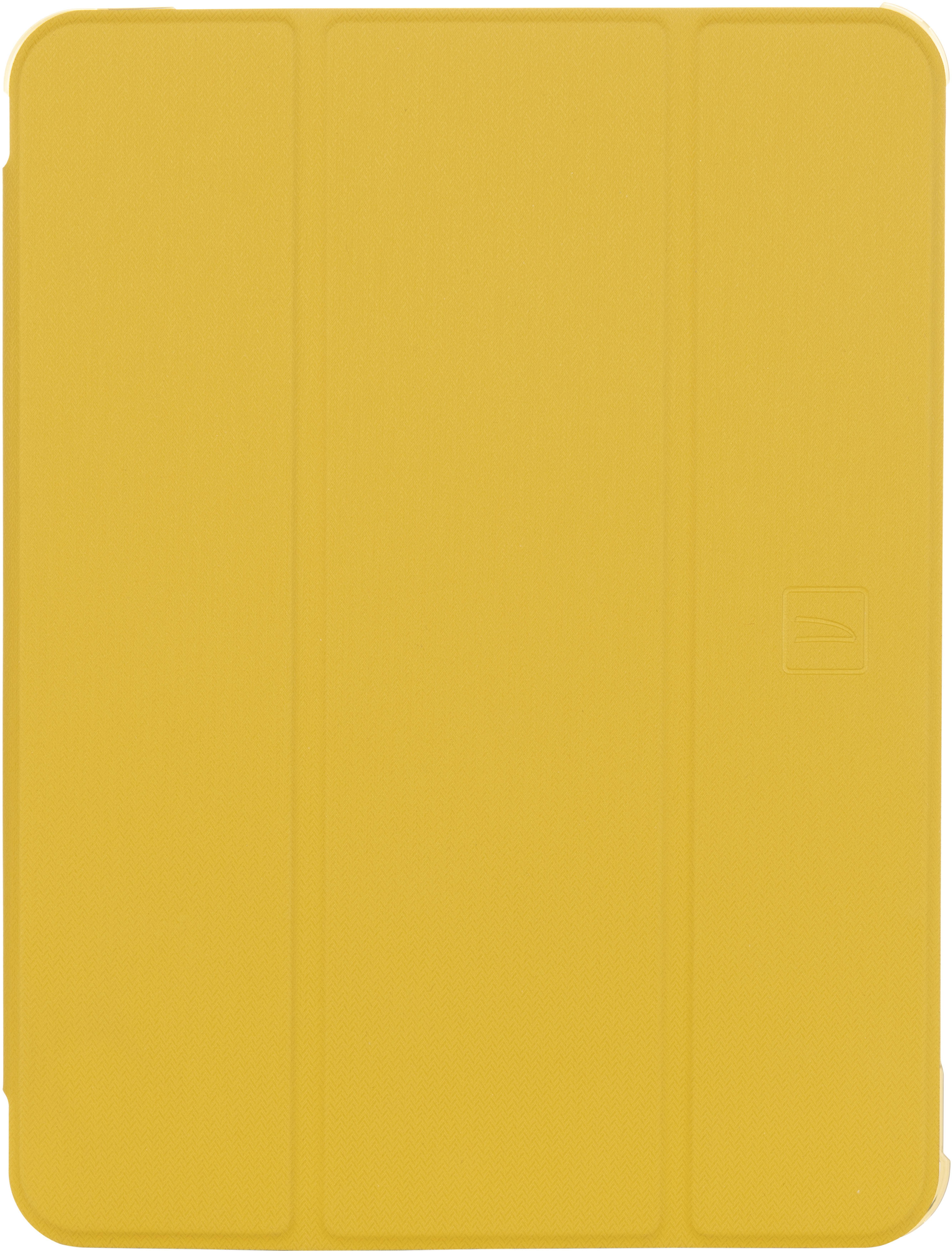 TUCANO SATIN Tablethülle mit Fallschutz Apple iPad 11" 11.Gen A16 / 10,9" 10.Gen Senfgelb