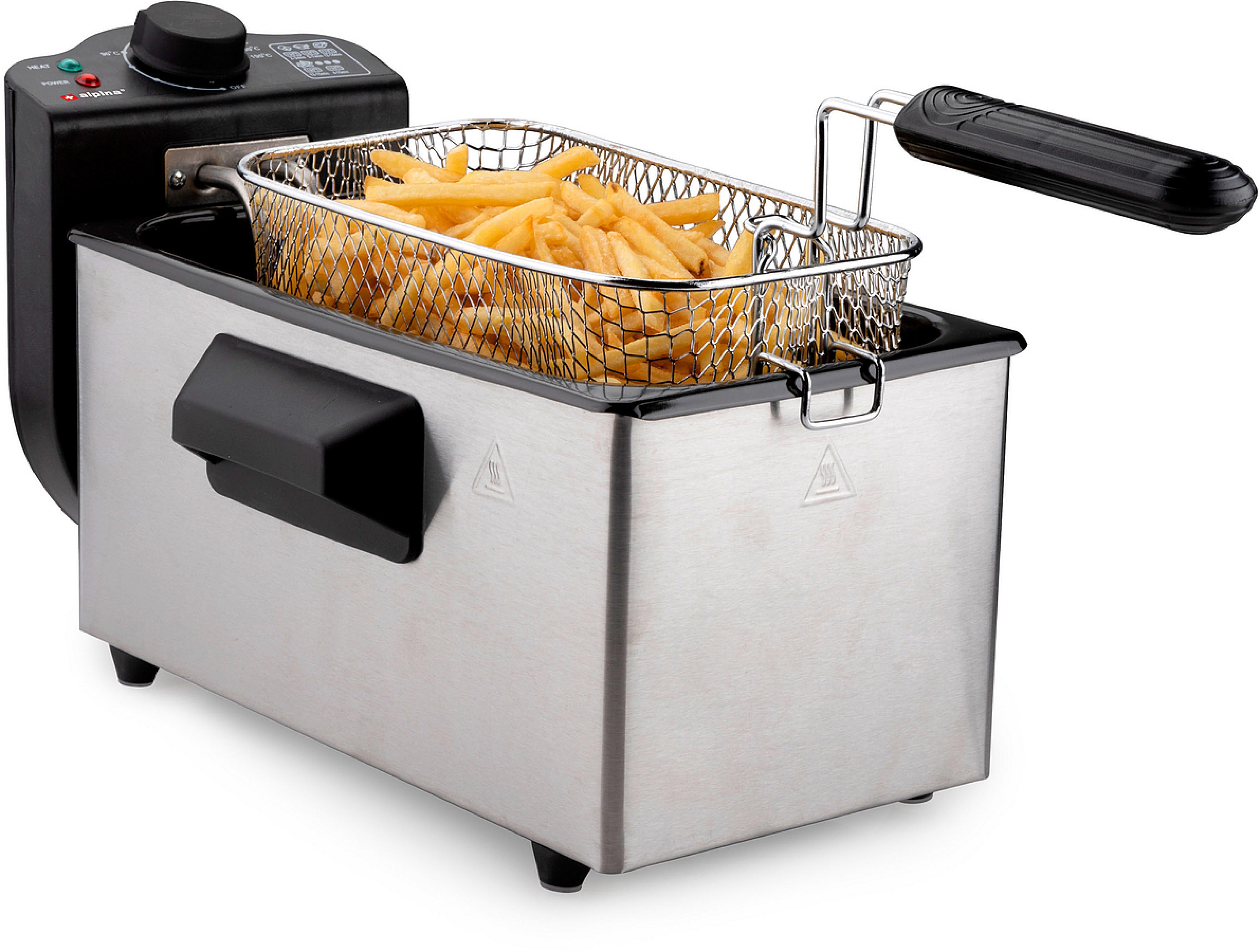 ALPINA Fritteuse, 3L, 2000W