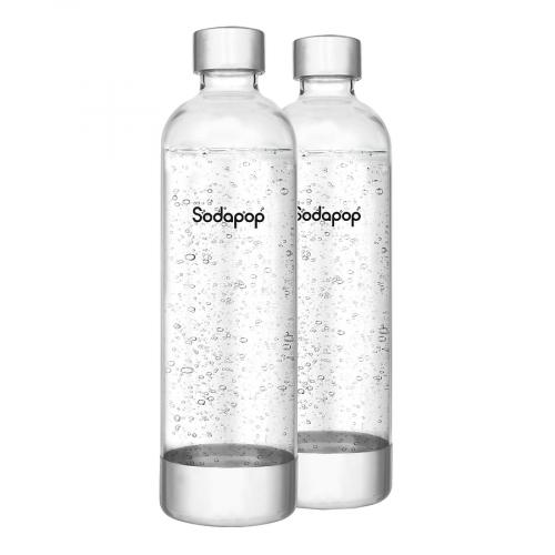 SODAPOP PET-Flaschen 0,85L 2er-Set für Cooper