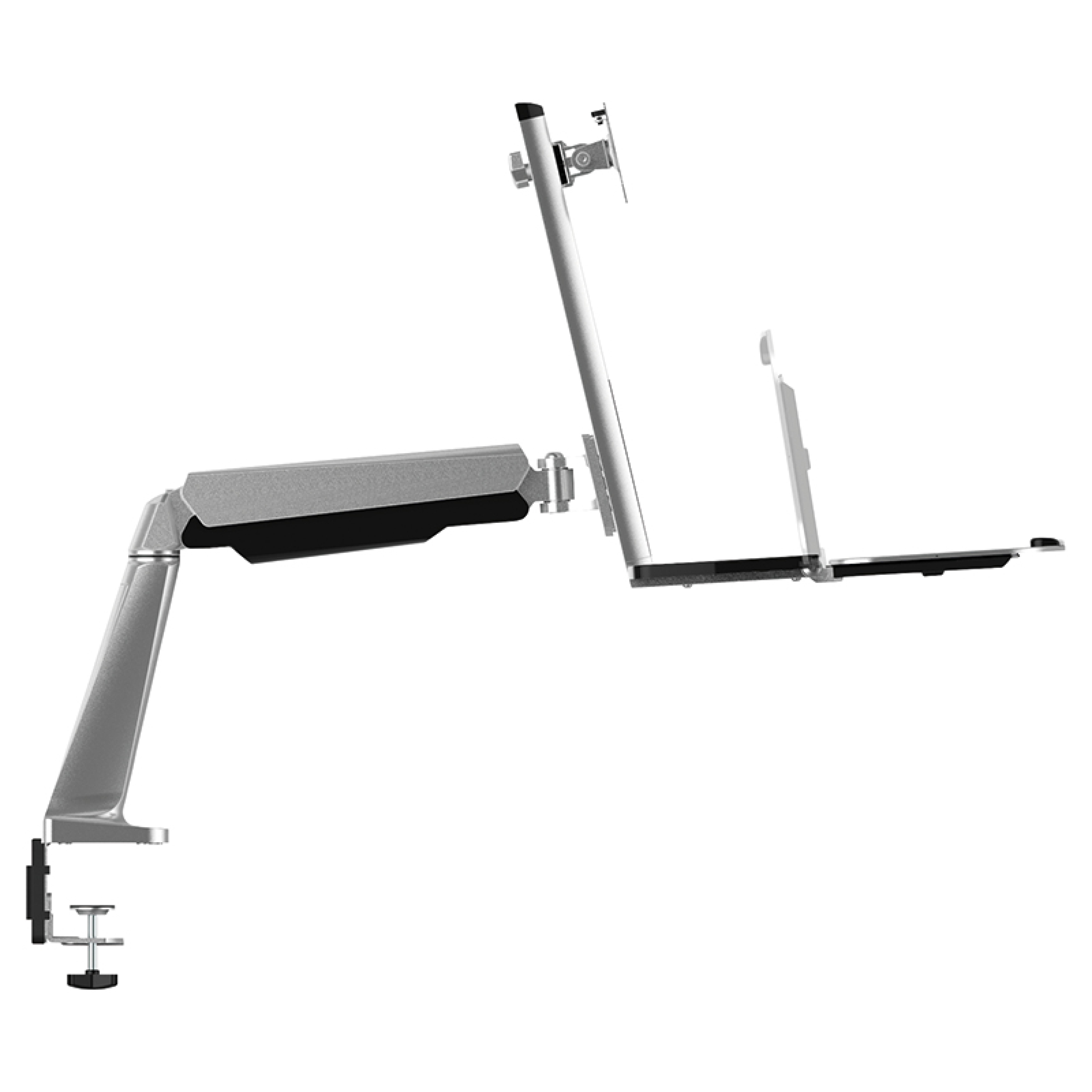 Logilink Sitz-Steh Workstation 13"-32" 8 kg Tragkraft