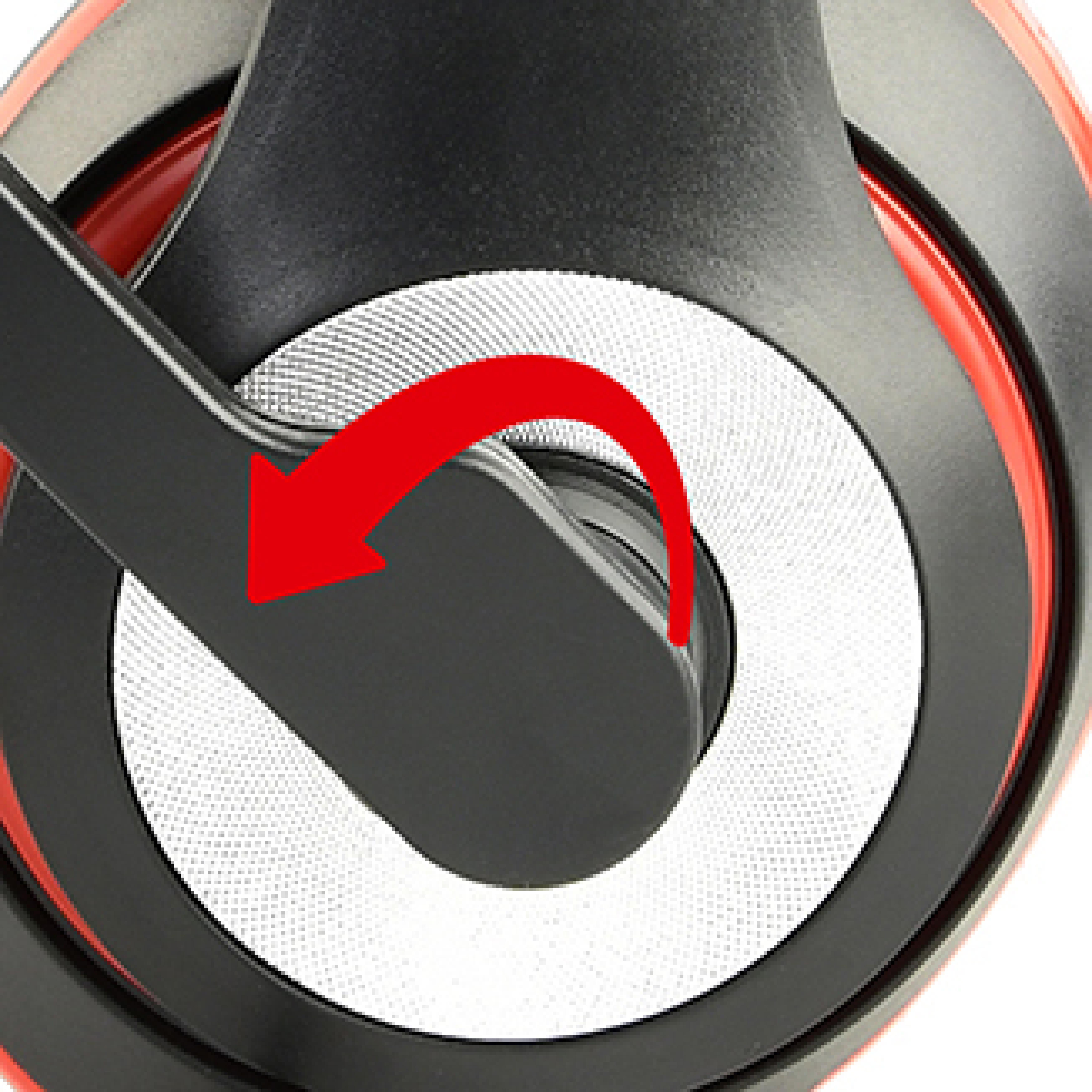 gembird Stereo-Headset mit Mikrofon, Schw.