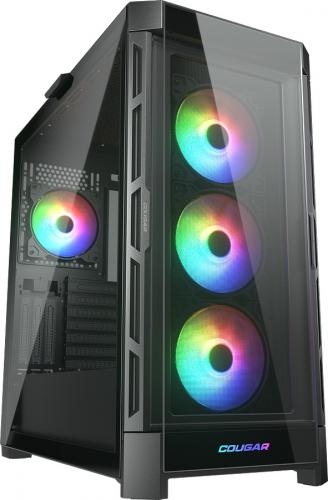 COUGAR Mid Tower Gehäuse Duoface Pro RGB, Schwarz