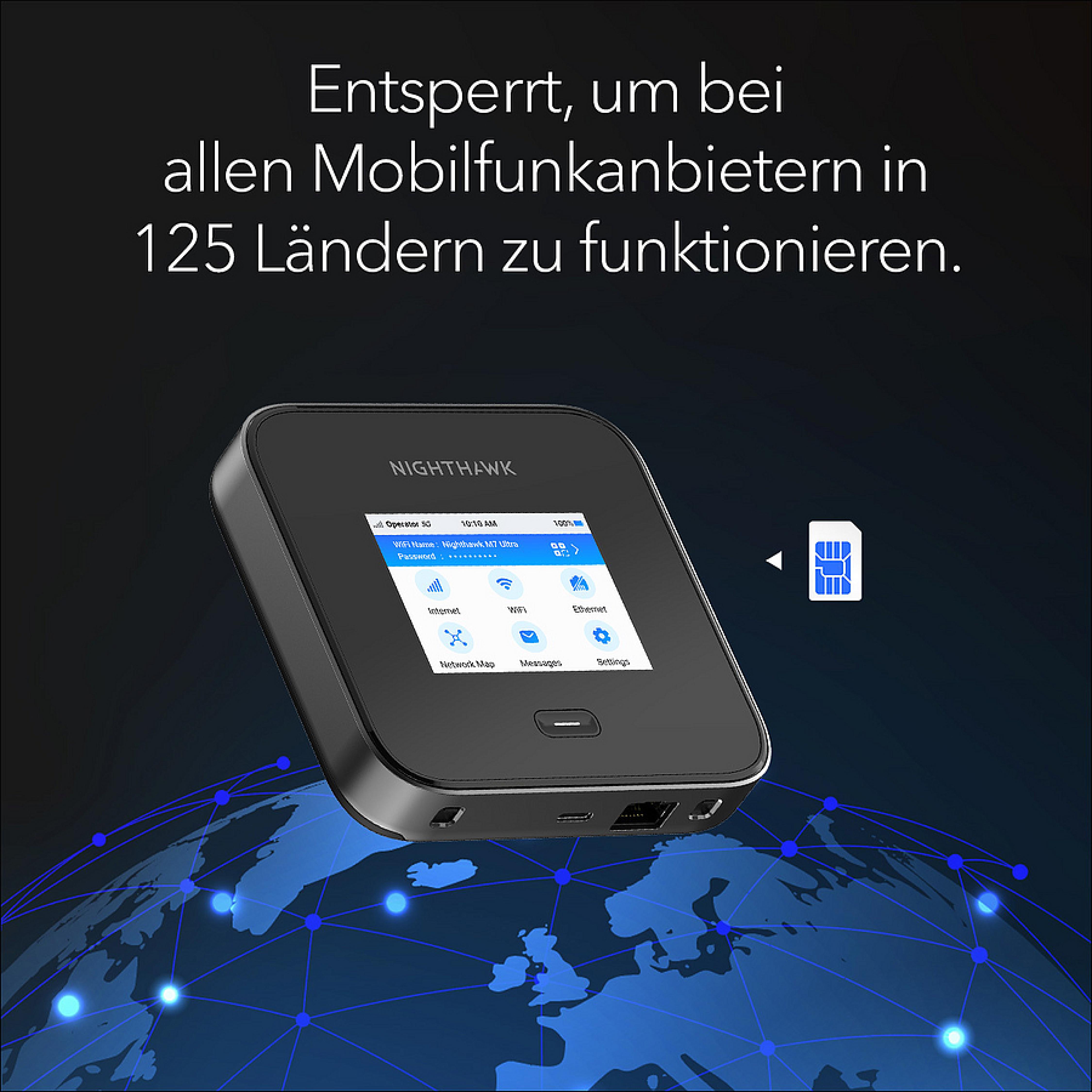 NETGEAR Nighthawk M7 Pro 5G WiFi 7 Mobile Hotspot Router